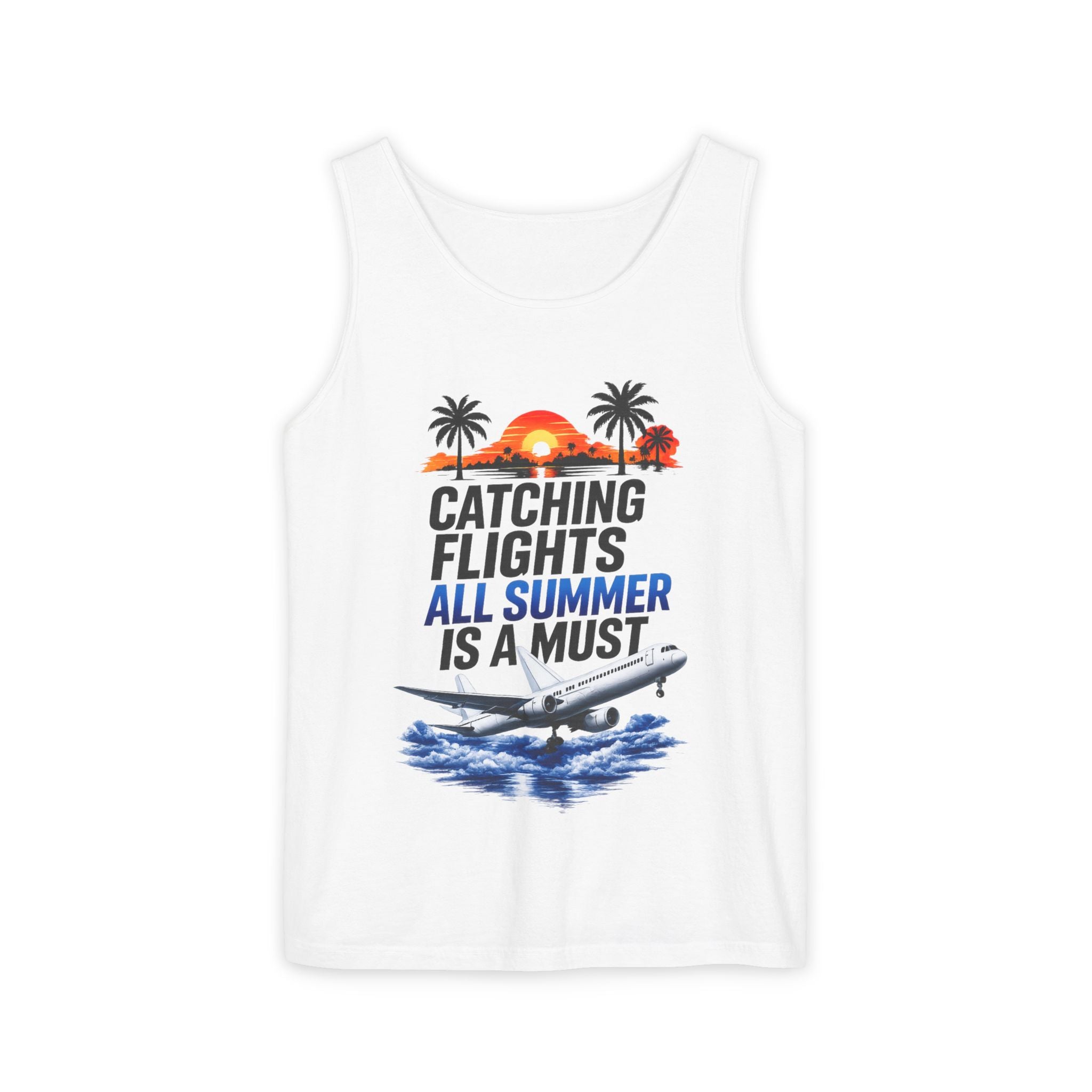 Catching Flights All Summer Tank Top | Official IB-KAY Merch