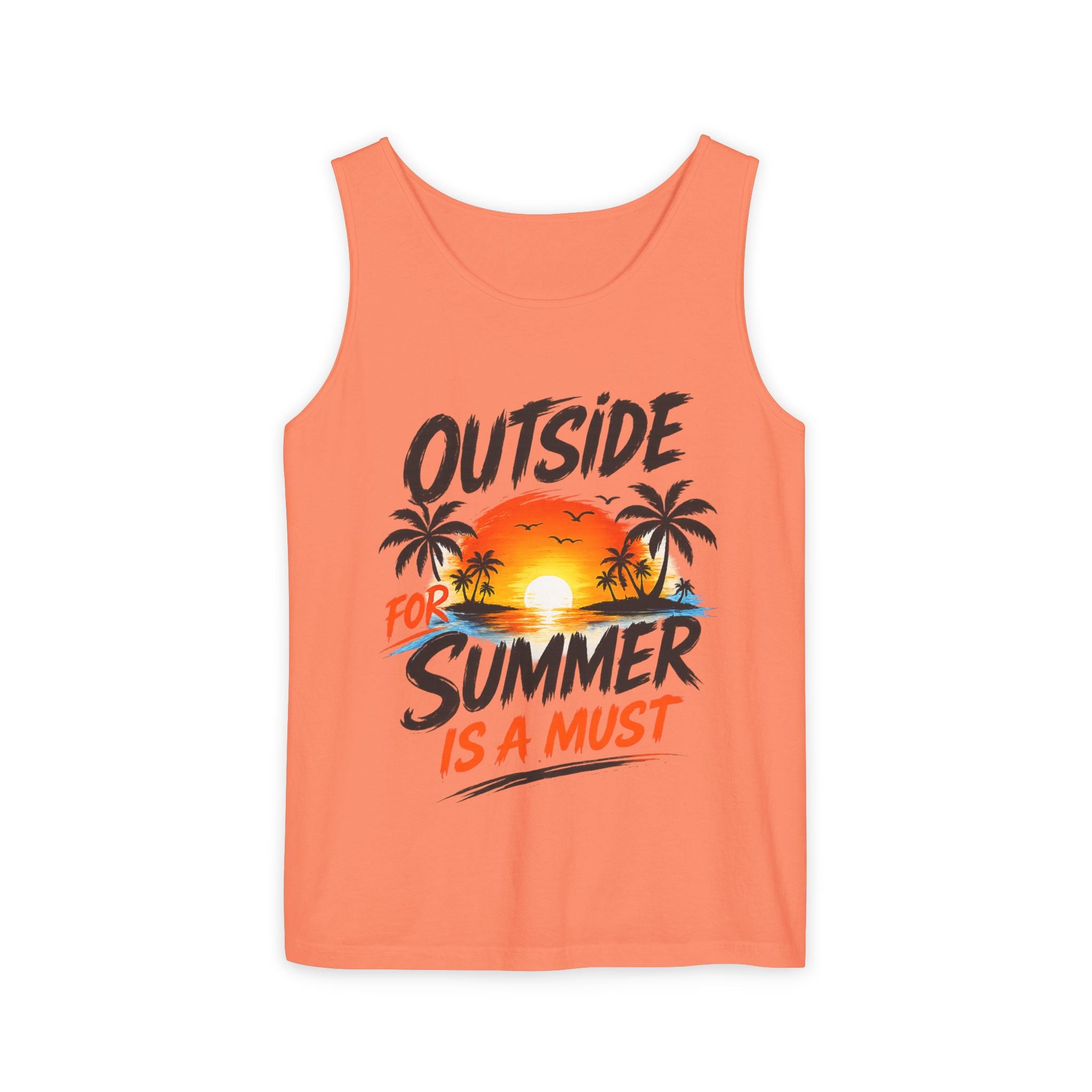 Outside For Summer Is A Must Tank Top | Official IB-KAY Merch