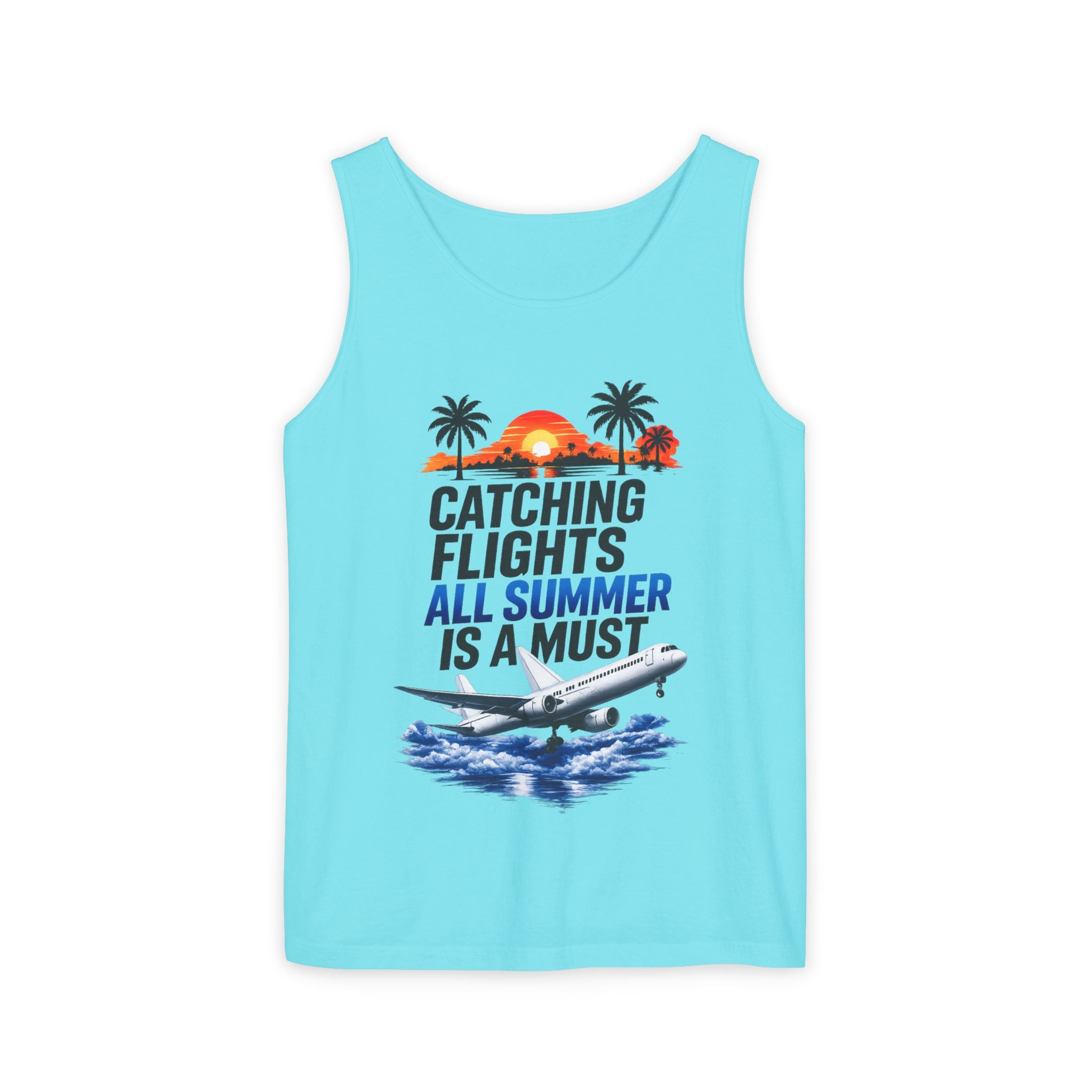 Catching Flights All Summer Tank Top | Official IB-KAY Merch