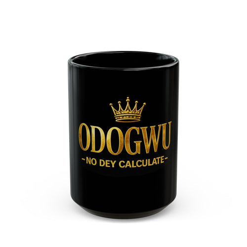 Odogwu Black Mug – Coffee Cup (11oz/15oz)