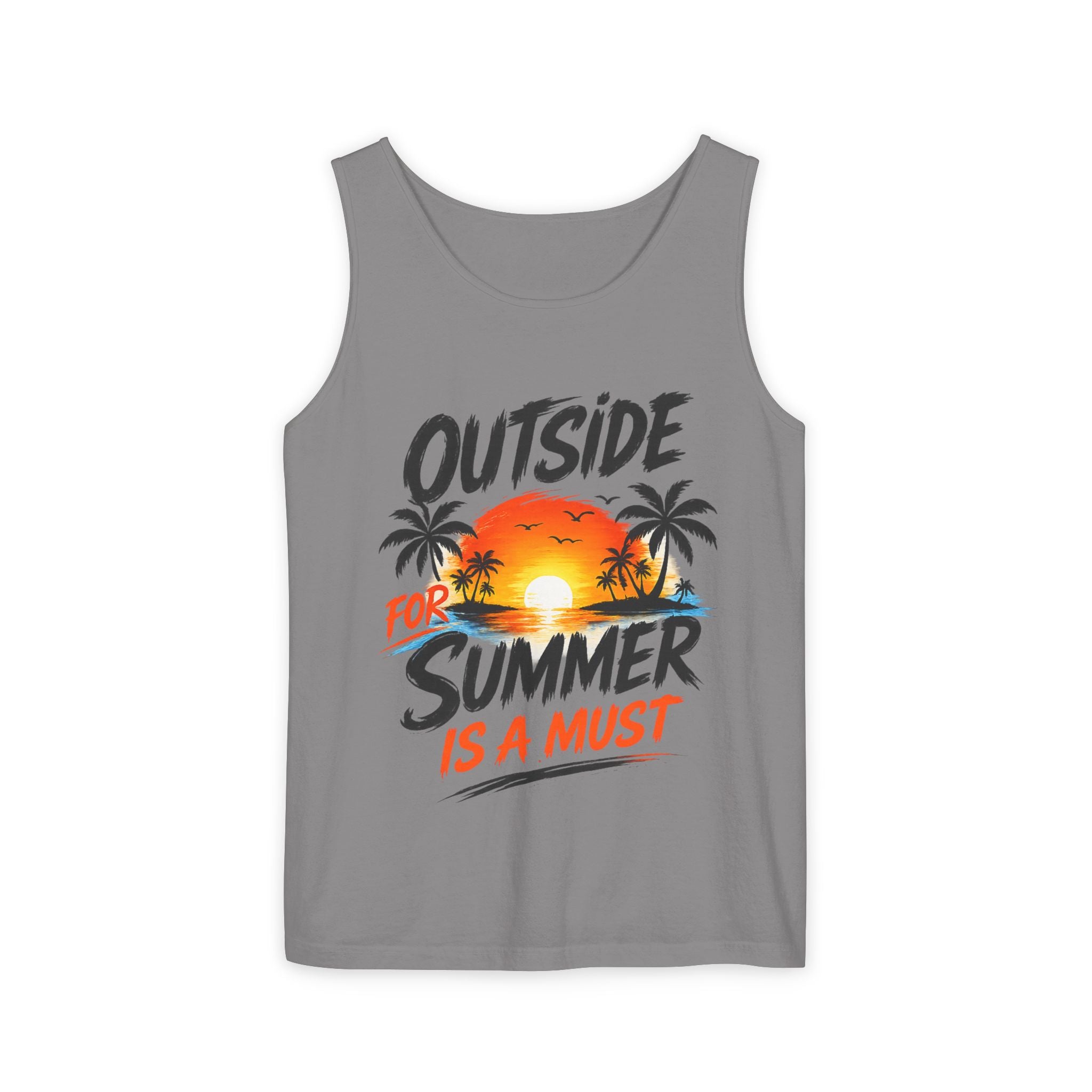 Outside For Summer Is A Must Tank Top | Official IB-KAY Merch