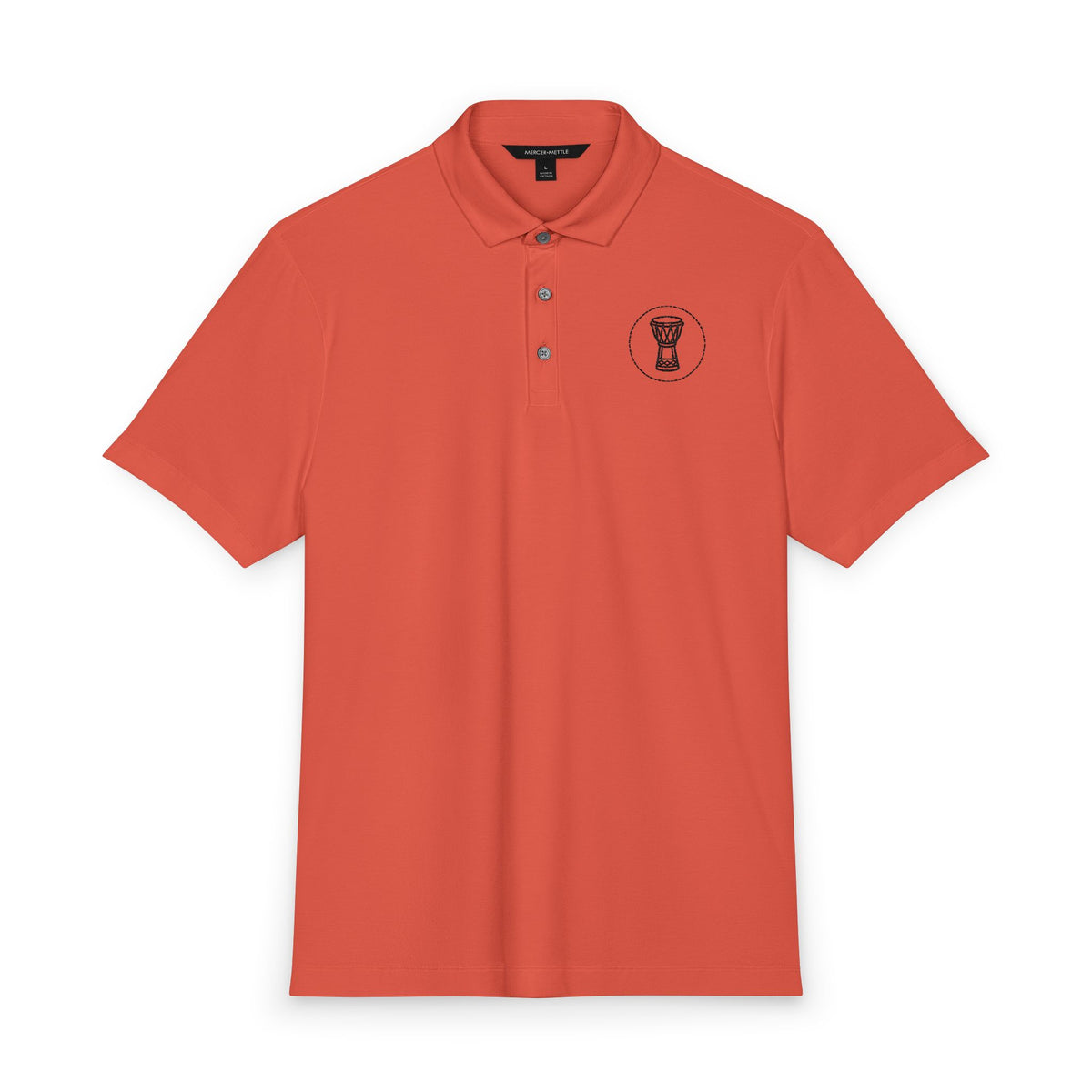 Embroidered Signature Djembe Polo | Official IB-KAY Merch
