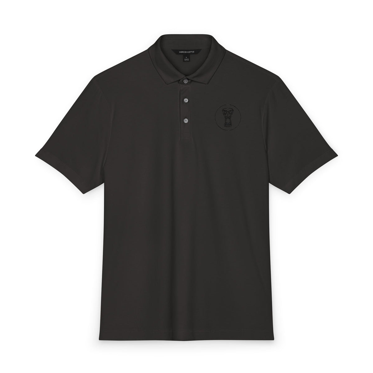 Embroidered Signature Djembe Polo | Official IB-KAY Merch