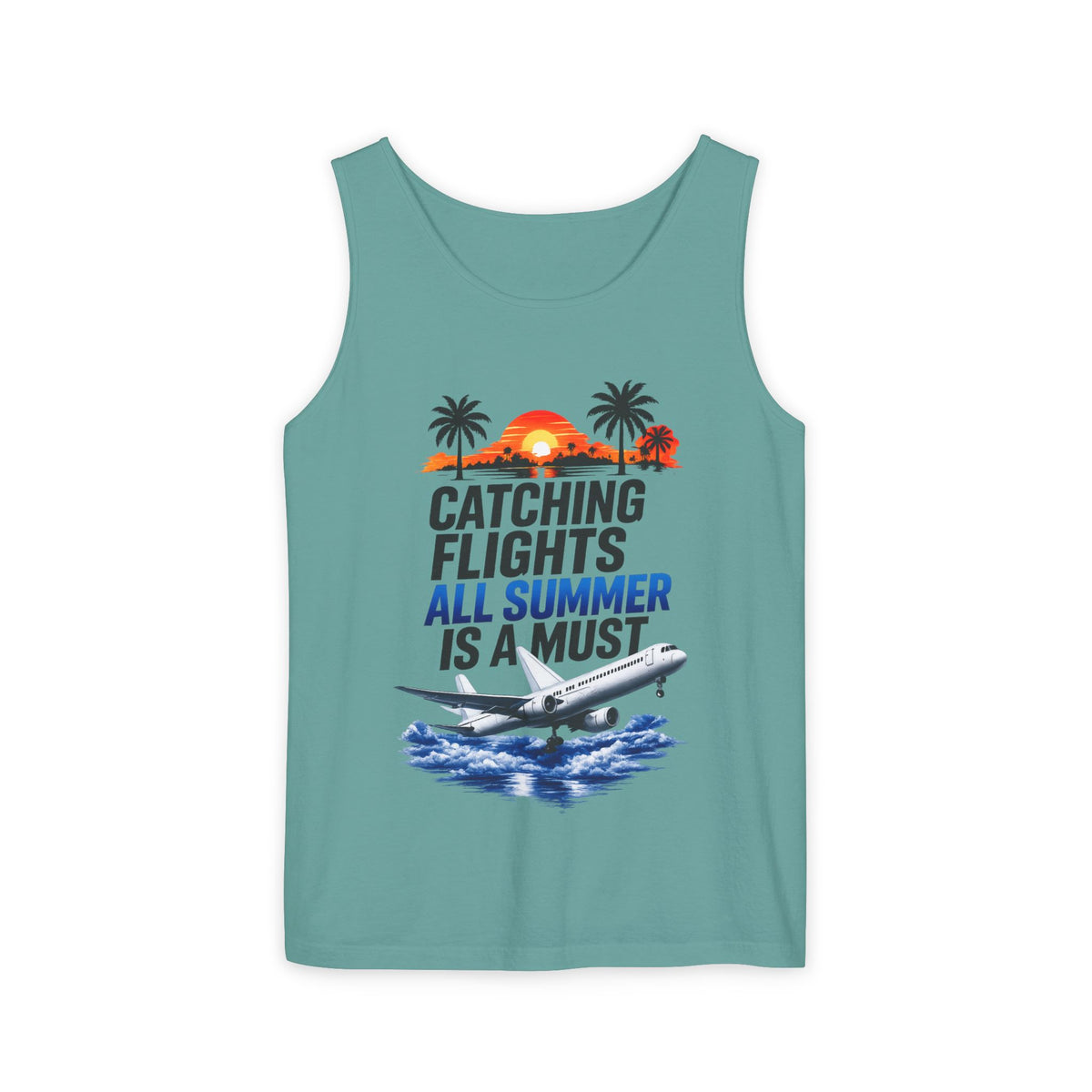 Catching Flights All Summer Tank Top | Official IB-KAY Merch