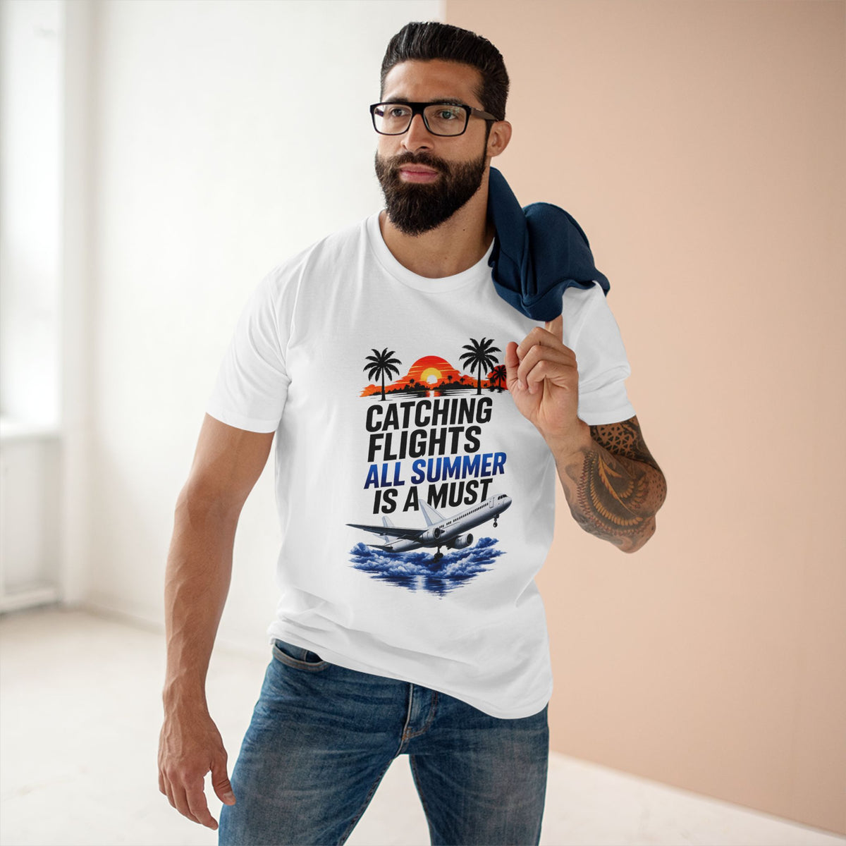 Catching Flights All Summer Is A Must Premium T-Shirt | Official IB-KAY Merch