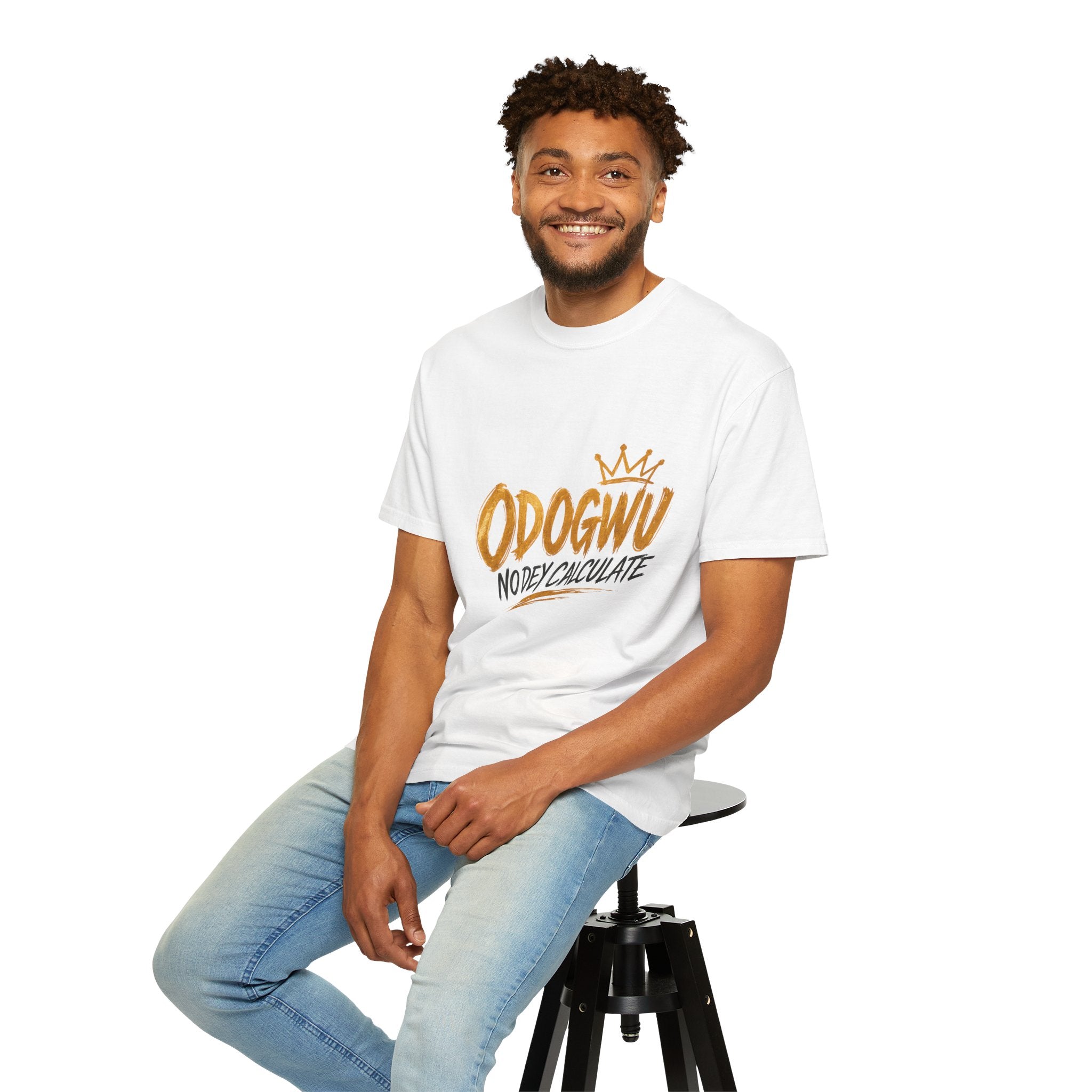 Odogwu No Dey Calculate Premium T-Shirt | Official IB-KAY Merch