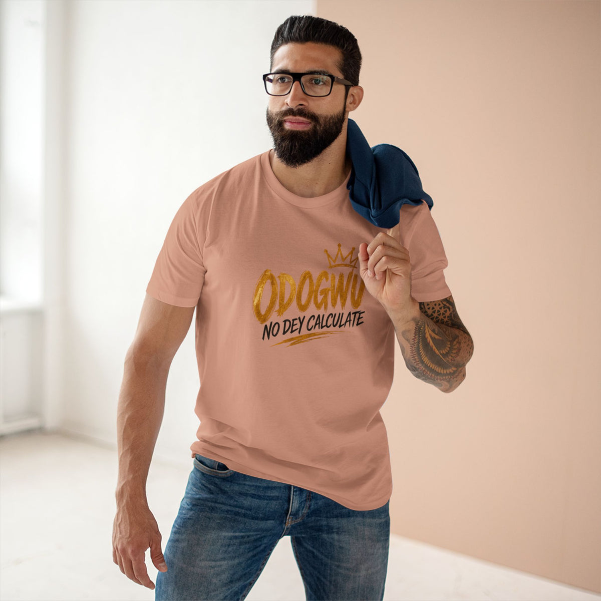 Odogwu No Dey Calculate Premium T-Shirt | Official IB-KAY Merch