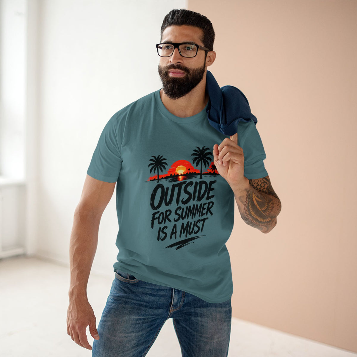 Outside For Summer Is A Must Premium T-Shirt | Official IB-KAY Merch