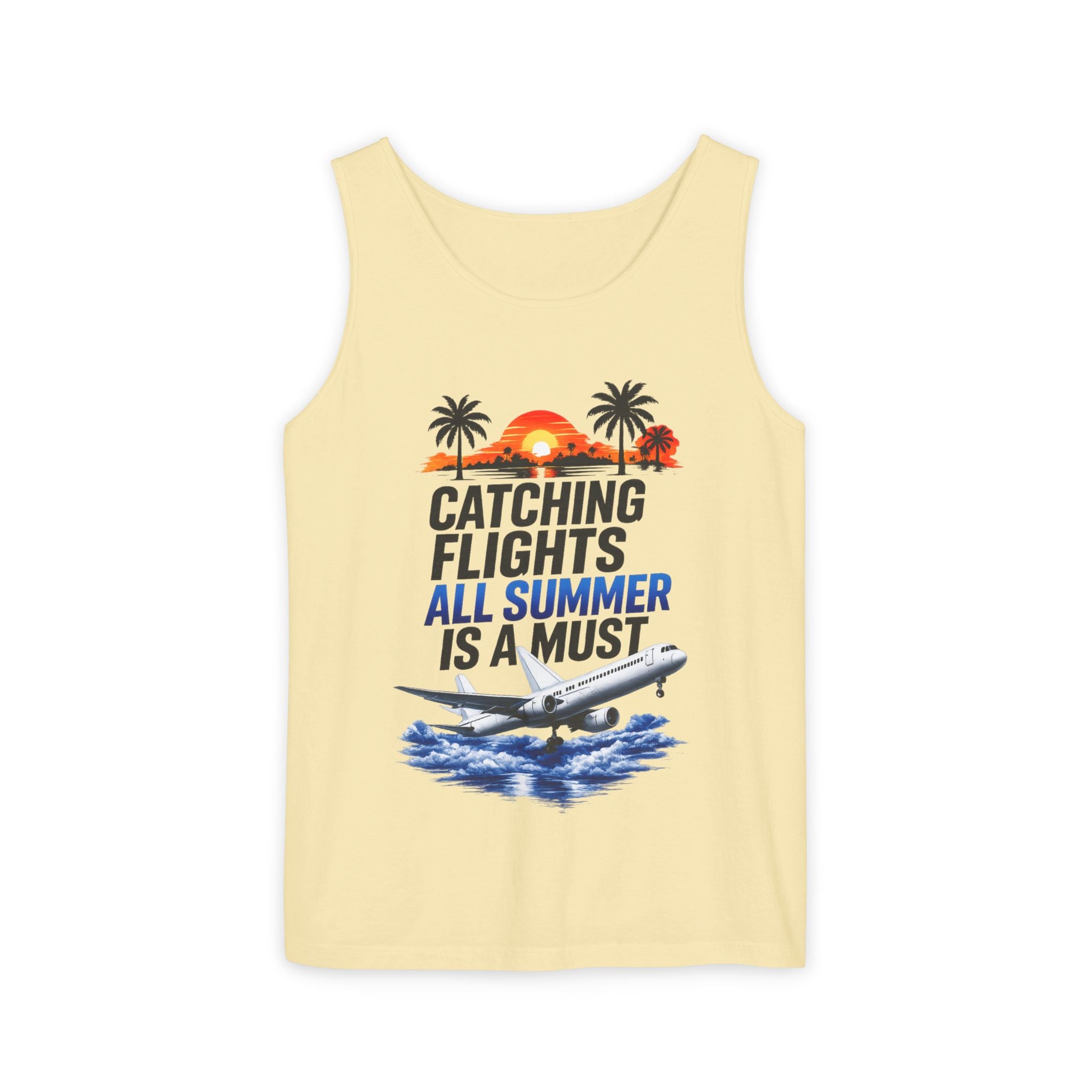 Catching Flights All Summer Tank Top | Official IB-KAY Merch