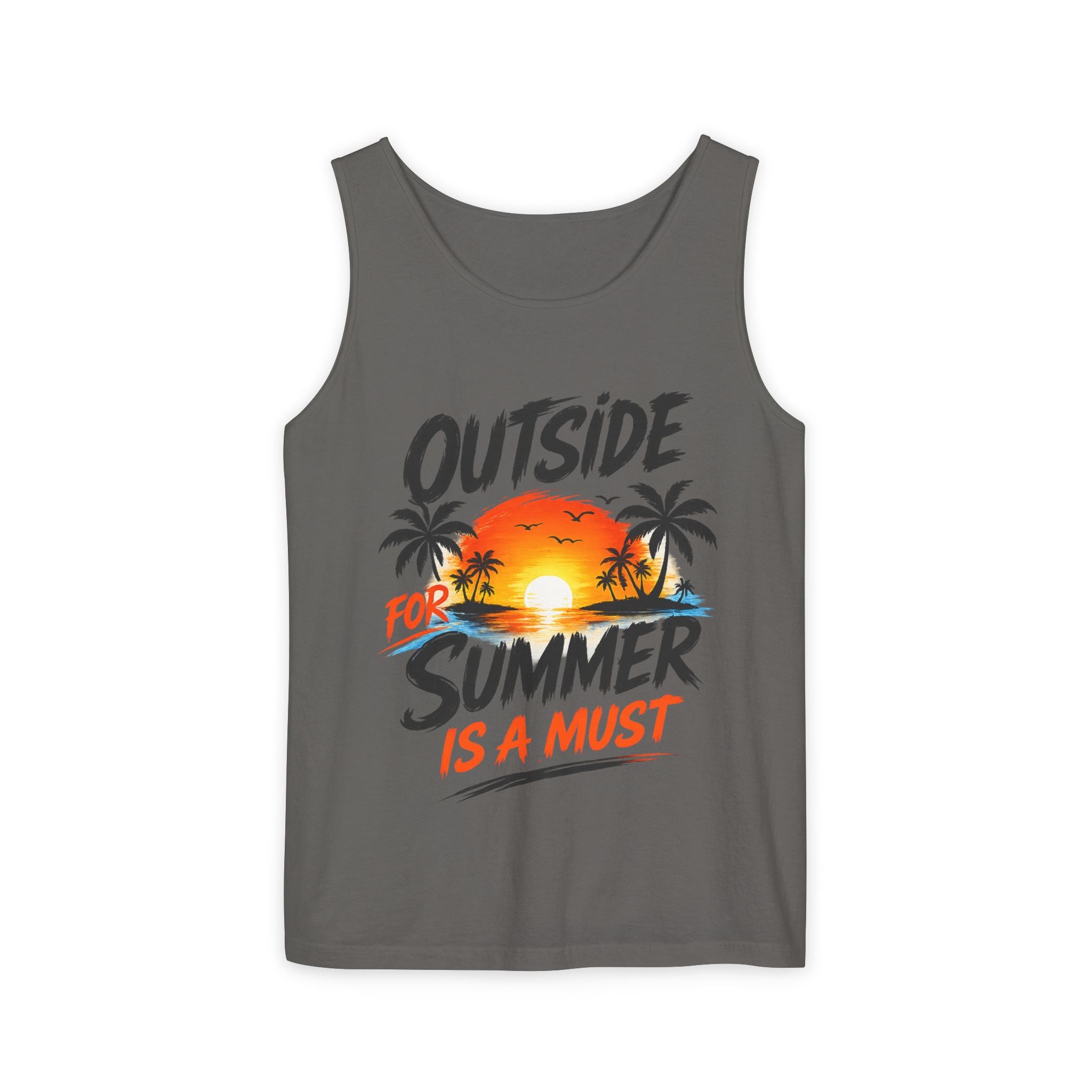 Outside For Summer Is A Must Tank Top | Official IB-KAY Merch