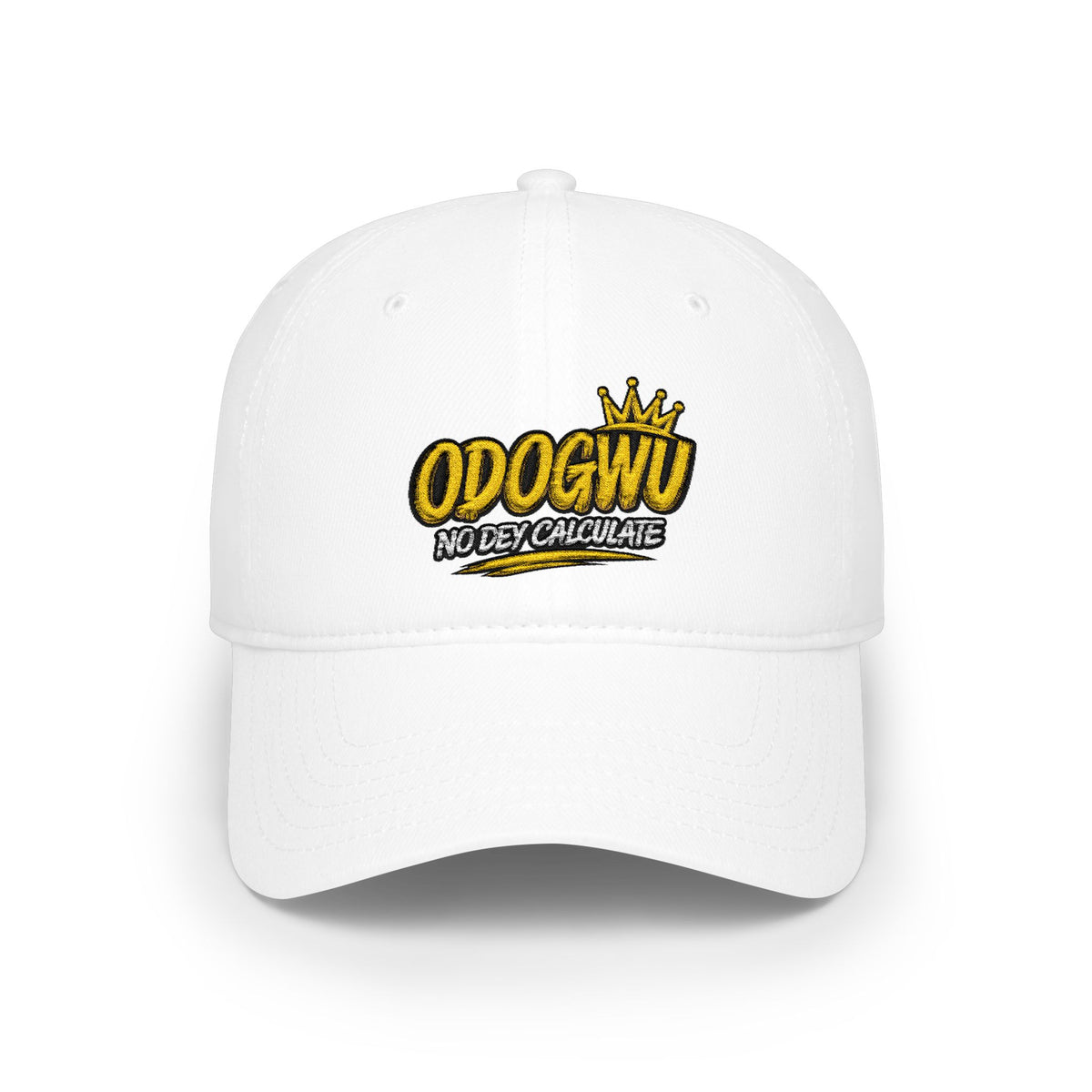 Odogwu No Dey Calculate Embroidered Cap | Official IB-KAY Merch