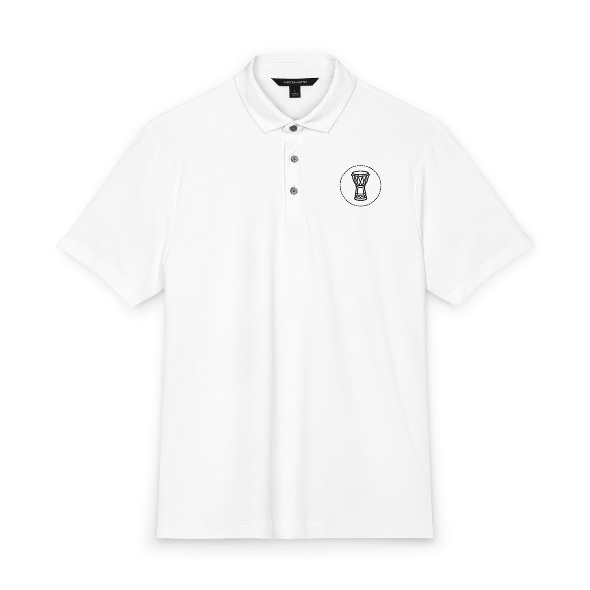 Embroidered Signature Djembe Polo | Official IB-KAY Merch