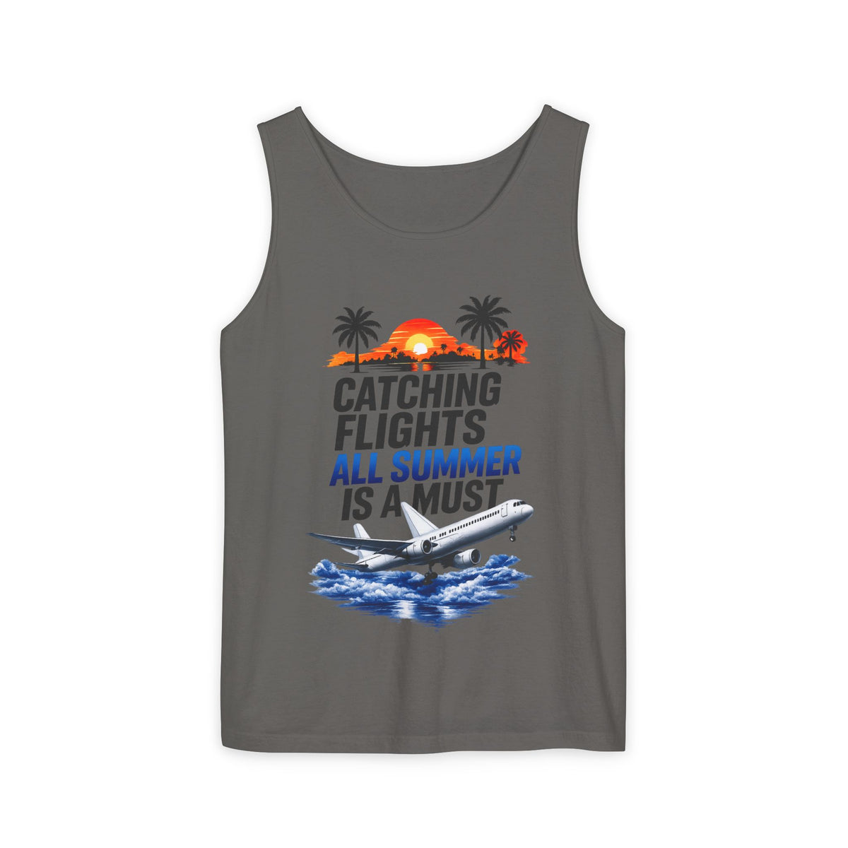 Catching Flights All Summer Tank Top | Official IB-KAY Merch