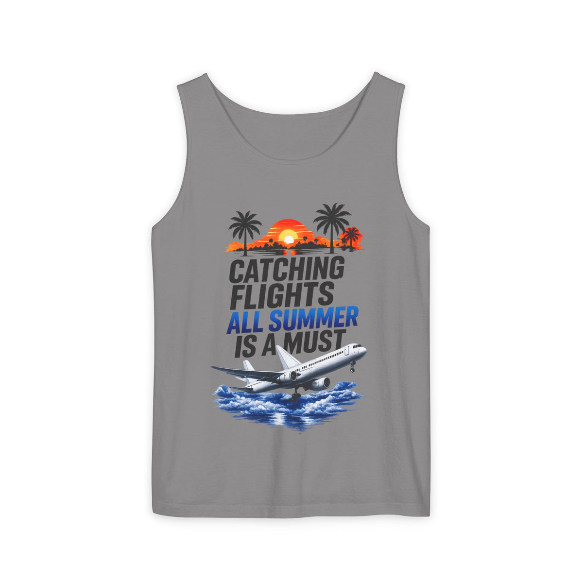 Catching Flights All Summer Tank Top | Official IB-KAY Merch