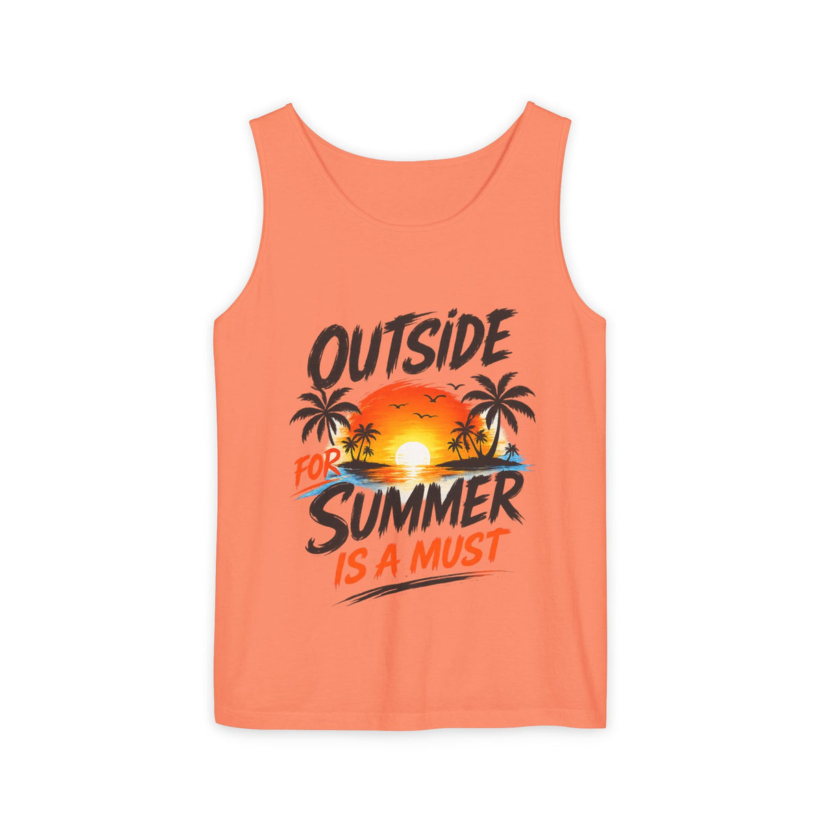 Outside For Summer Is A Must Tank Top | Official IB-KAY Merch