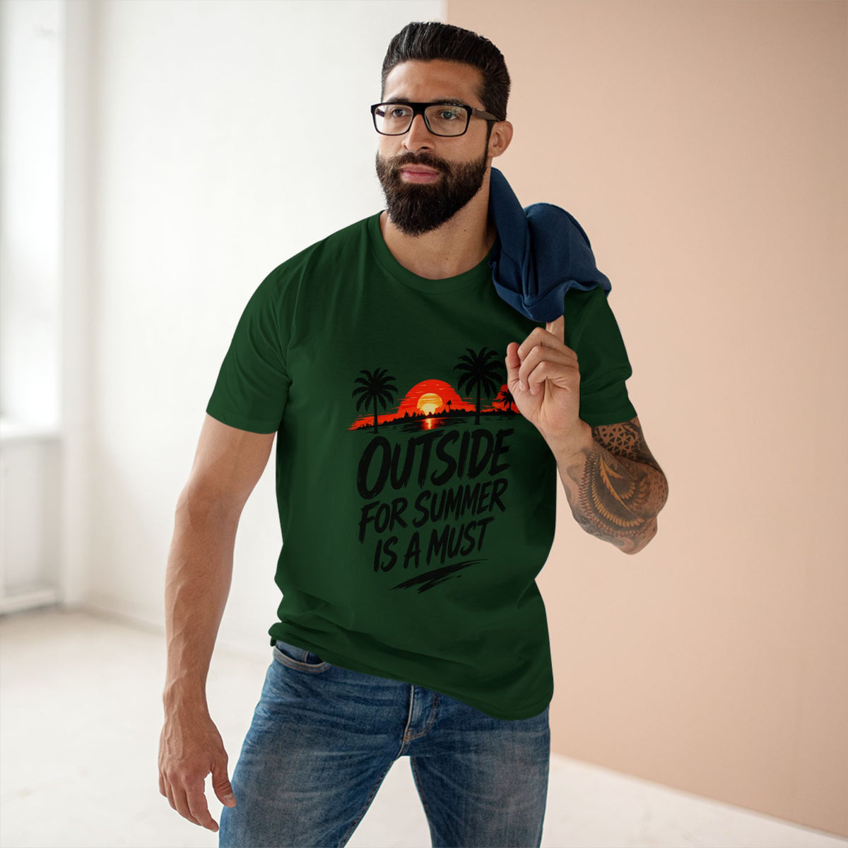 Outside For Summer Is A Must Premium T-Shirt | Official IB-KAY Merch