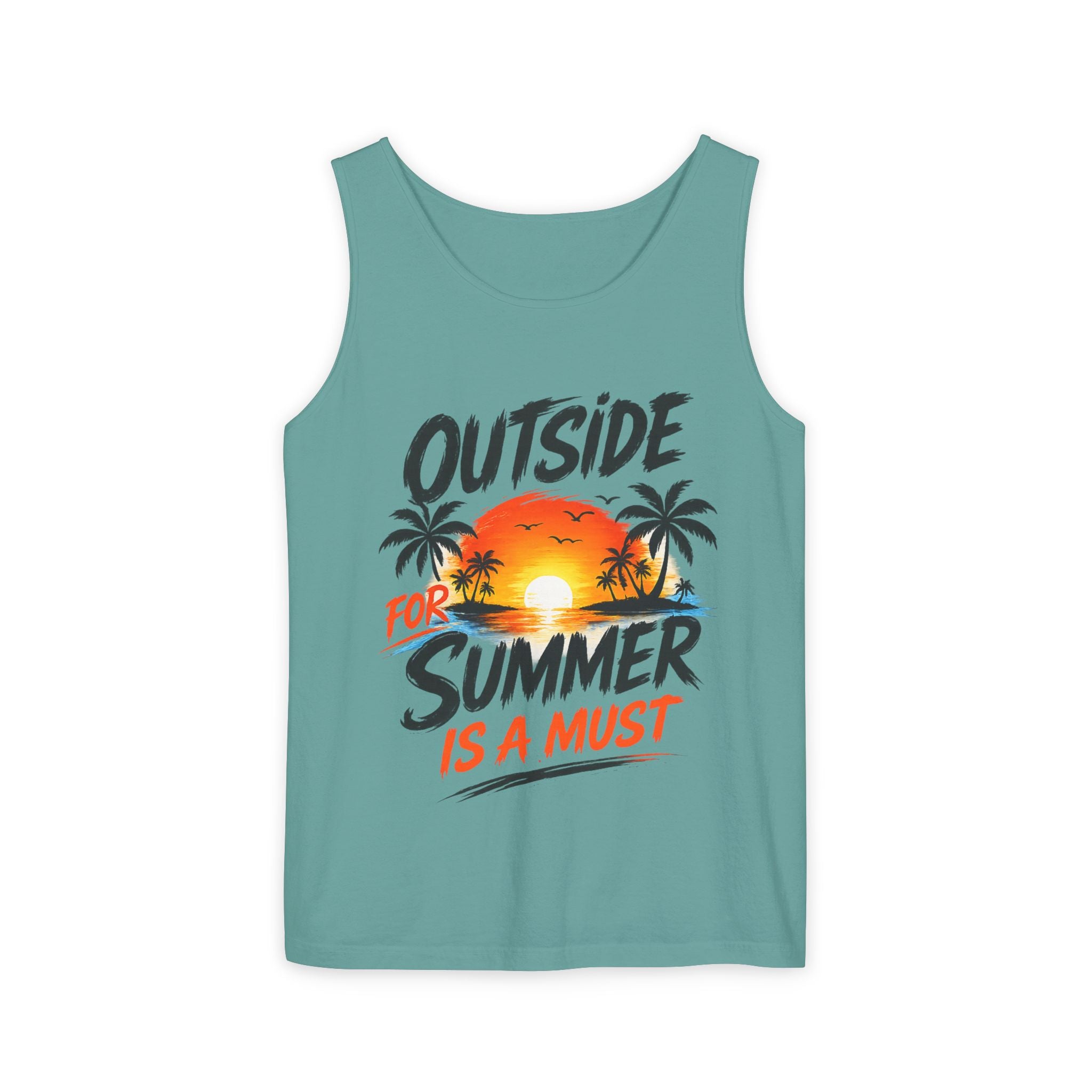 Outside For Summer Is A Must Tank Top | Official IB-KAY Merch