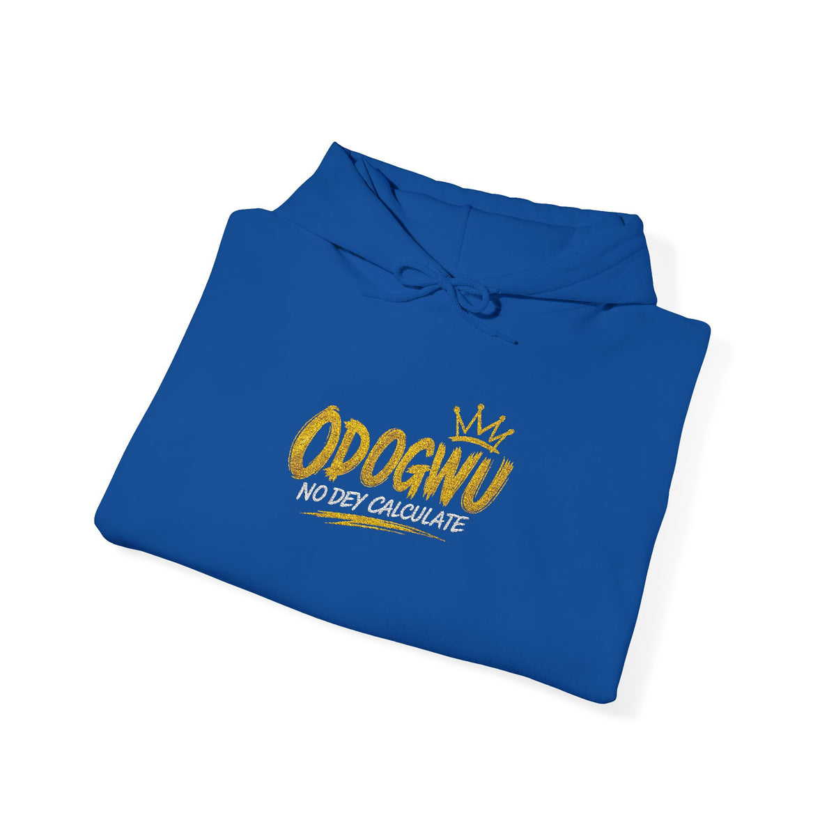 Odogwu No Dey Calculate Embroidered Hoodie | Official IB-KAY Merch