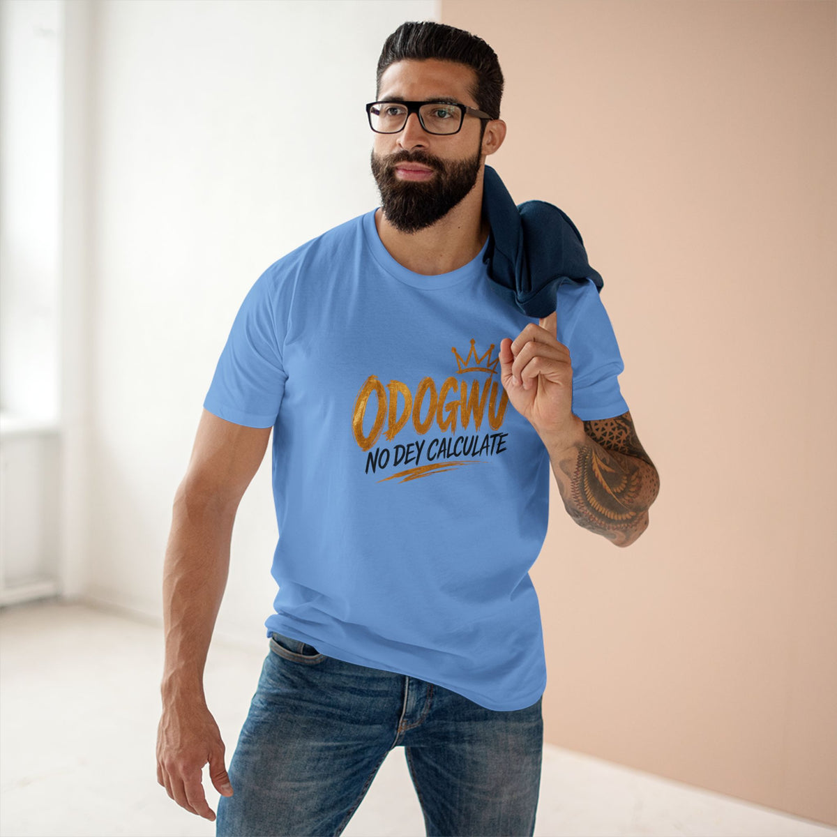 Odogwu No Dey Calculate Premium T-Shirt | Official IB-KAY Merch