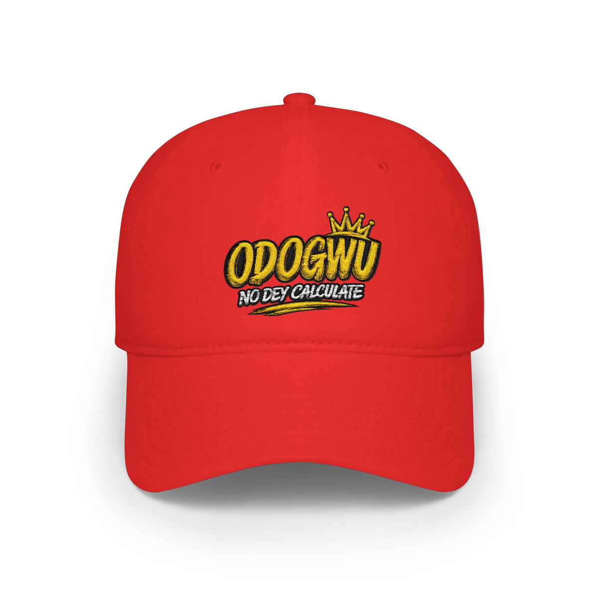 Odogwu No Dey Calculate Embroidered Cap | Official IB-KAY Merch
