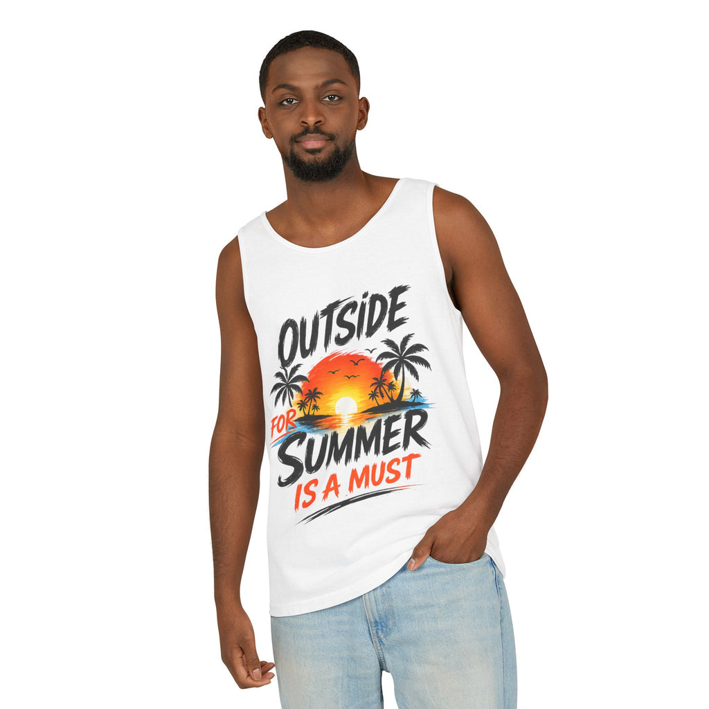 Outside For Summer Is A Must Tank Top | Official IB-KAY Merch
