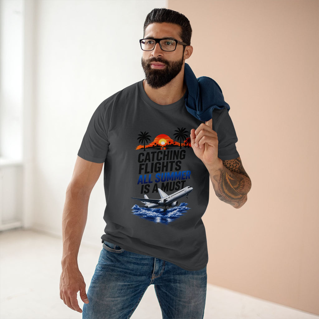 Catching Flights All Summer Is A Must Premium T-Shirt | Official IB-KAY Merch