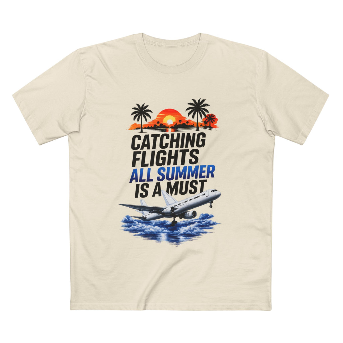 Catching Flights All Summer Is A Must Premium T-Shirt | Official IB-KAY Merch