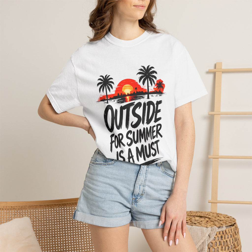 Outside For Summer Is A Must Premium T-Shirt | Official IB-KAY Merch
