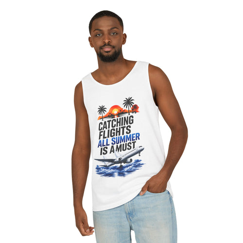 Catching Flights All Summer Tank Top | Official IB-KAY Merch