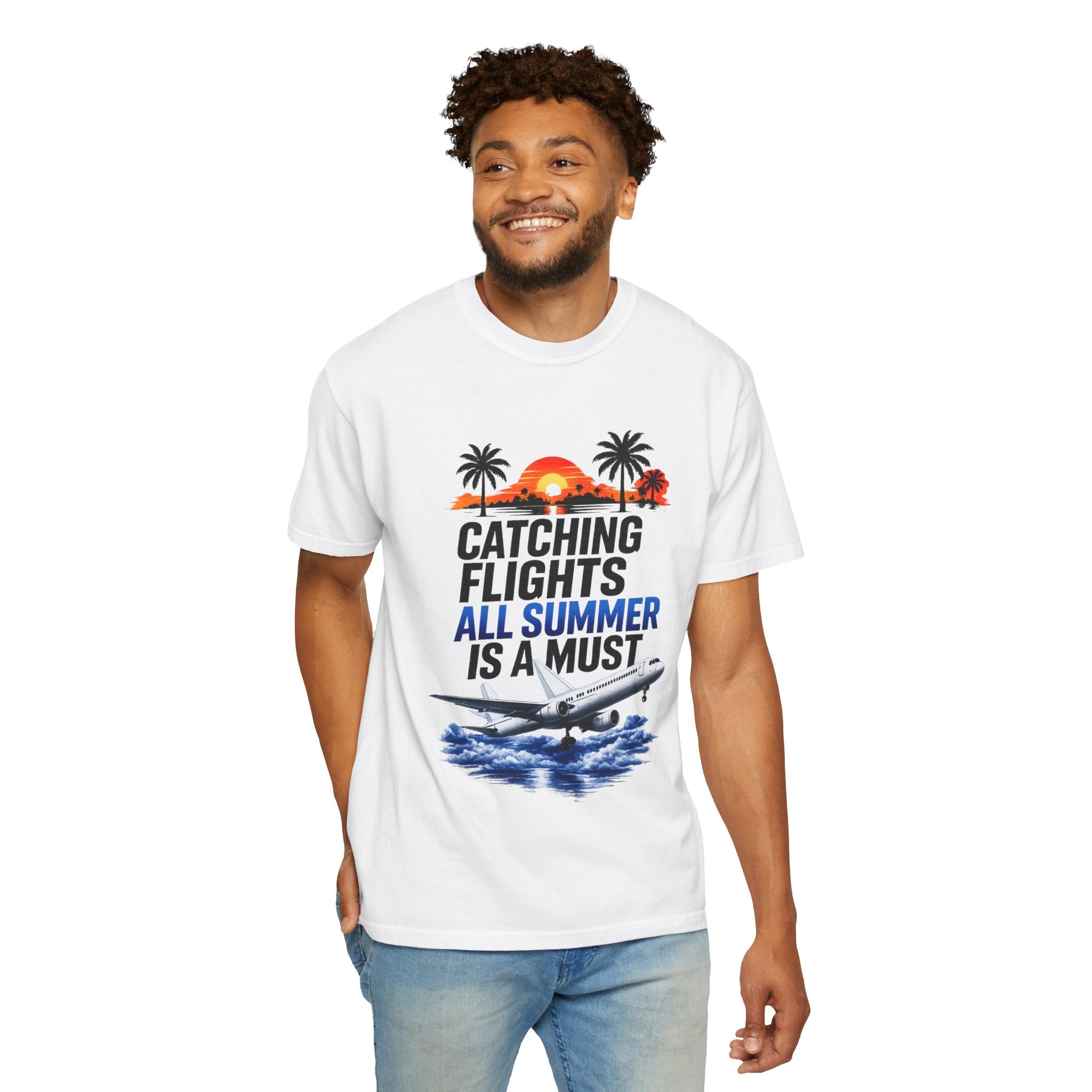 Catching Flights All Summer Is A Must Premium T-Shirt | Official IB-KAY Merch