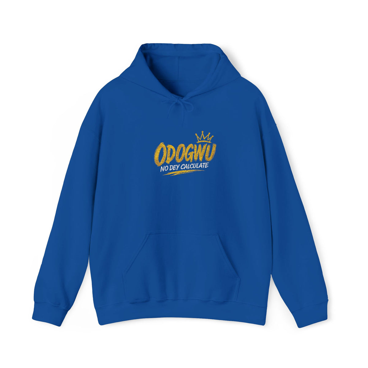 Odogwu No Dey Calculate Embroidered Hoodie | Official IB-KAY Merch