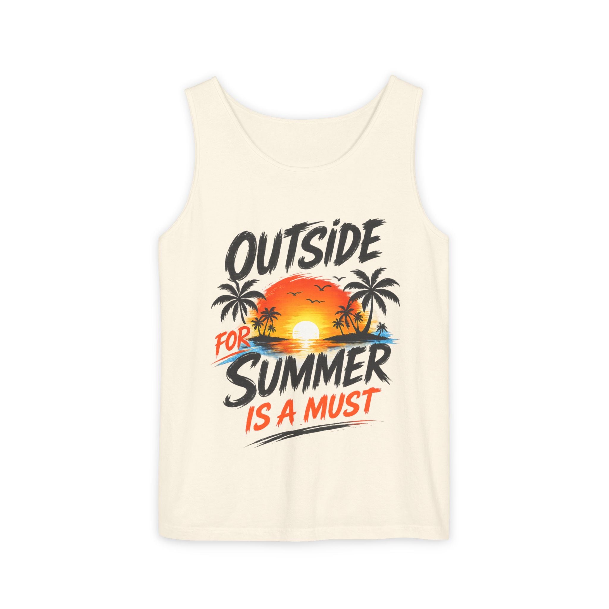 Outside For Summer Is A Must Tank Top | Official IB-KAY Merch