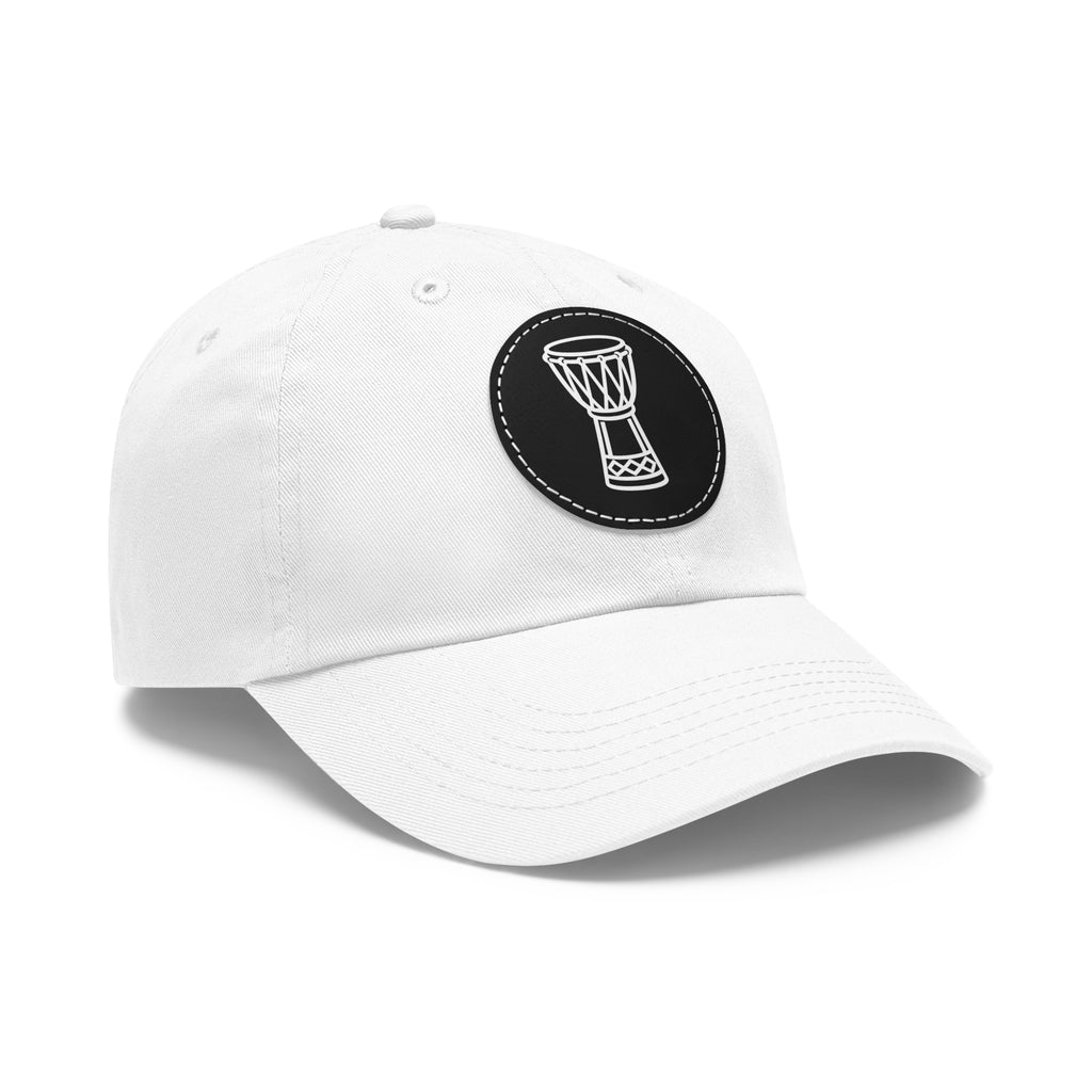 Signature Djembe Leather Patch Hat | Official IB-KAY Merch