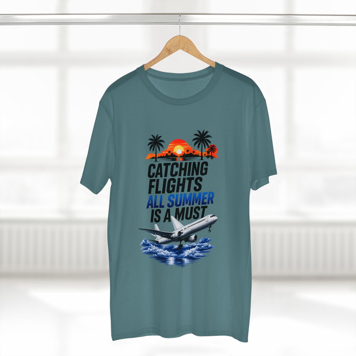 Catching Flights All Summer Is A Must Premium T-Shirt | Official IB-KAY Merch