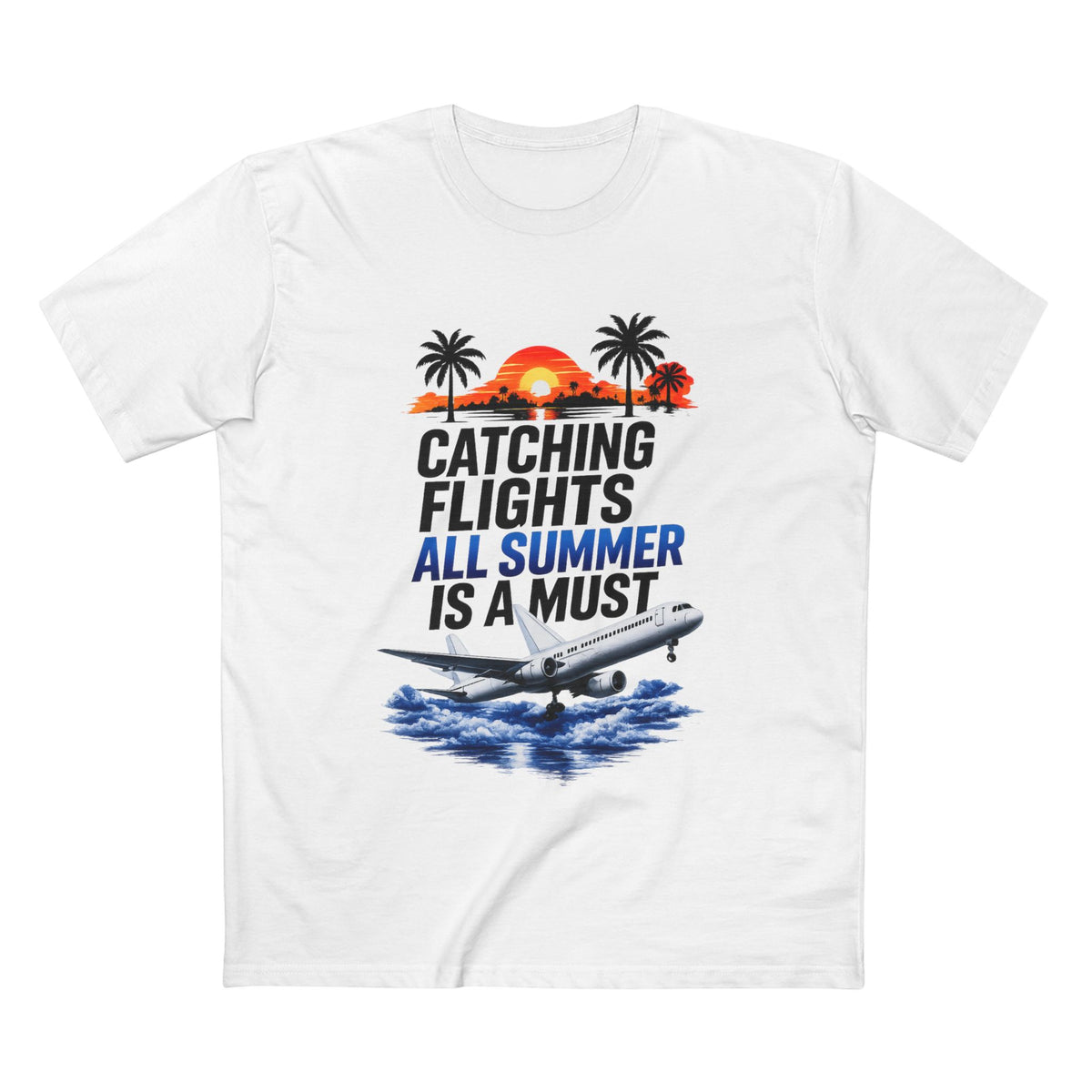Catching Flights All Summer Is A Must Premium T-Shirt | Official IB-KAY Merch