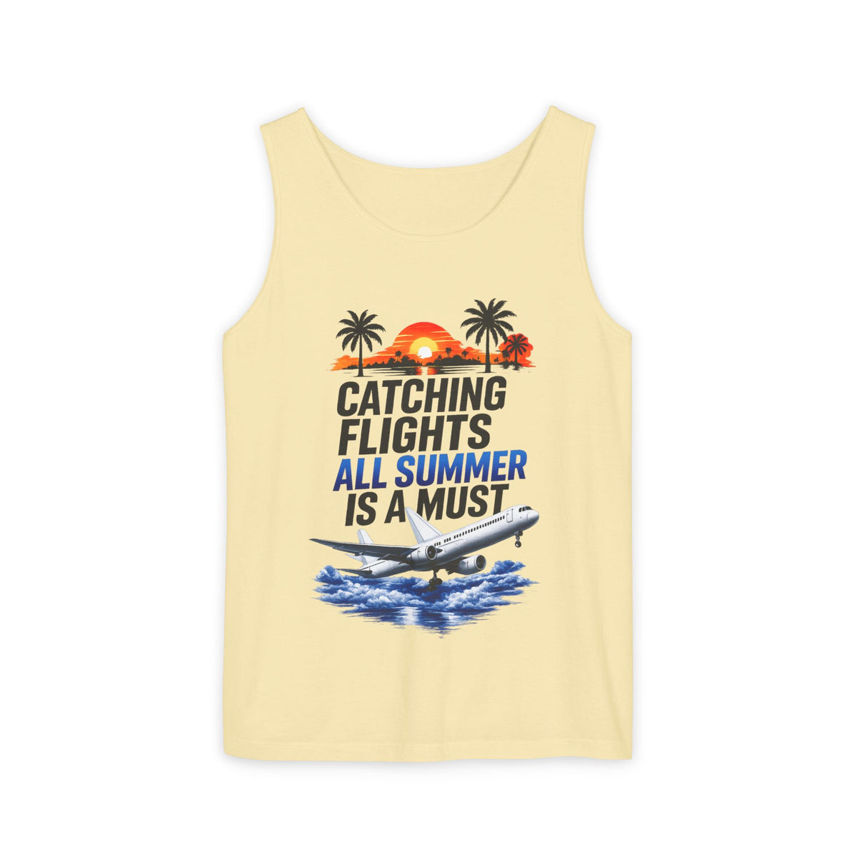 Catching Flights All Summer Tank Top | Official IB-KAY Merch