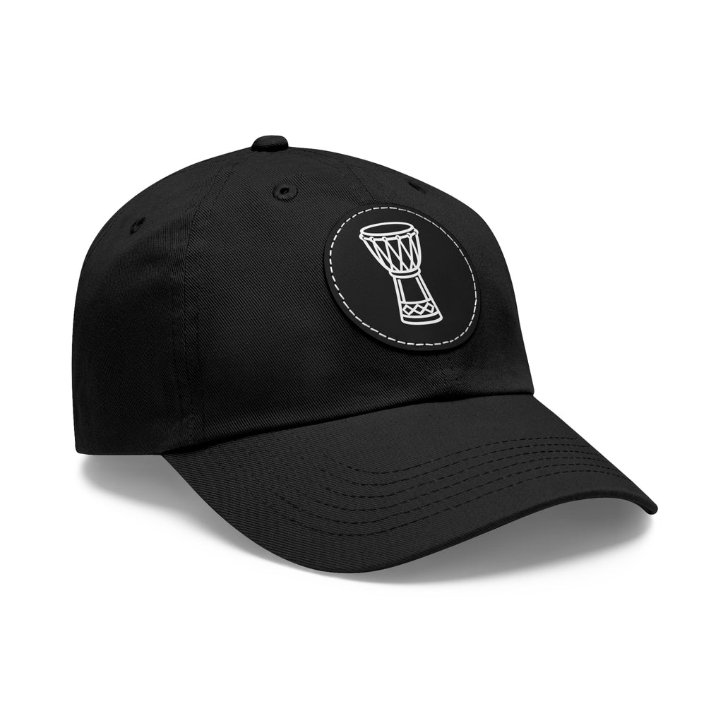 Signature Djembe Leather Patch Hat | Official IB-KAY Merch