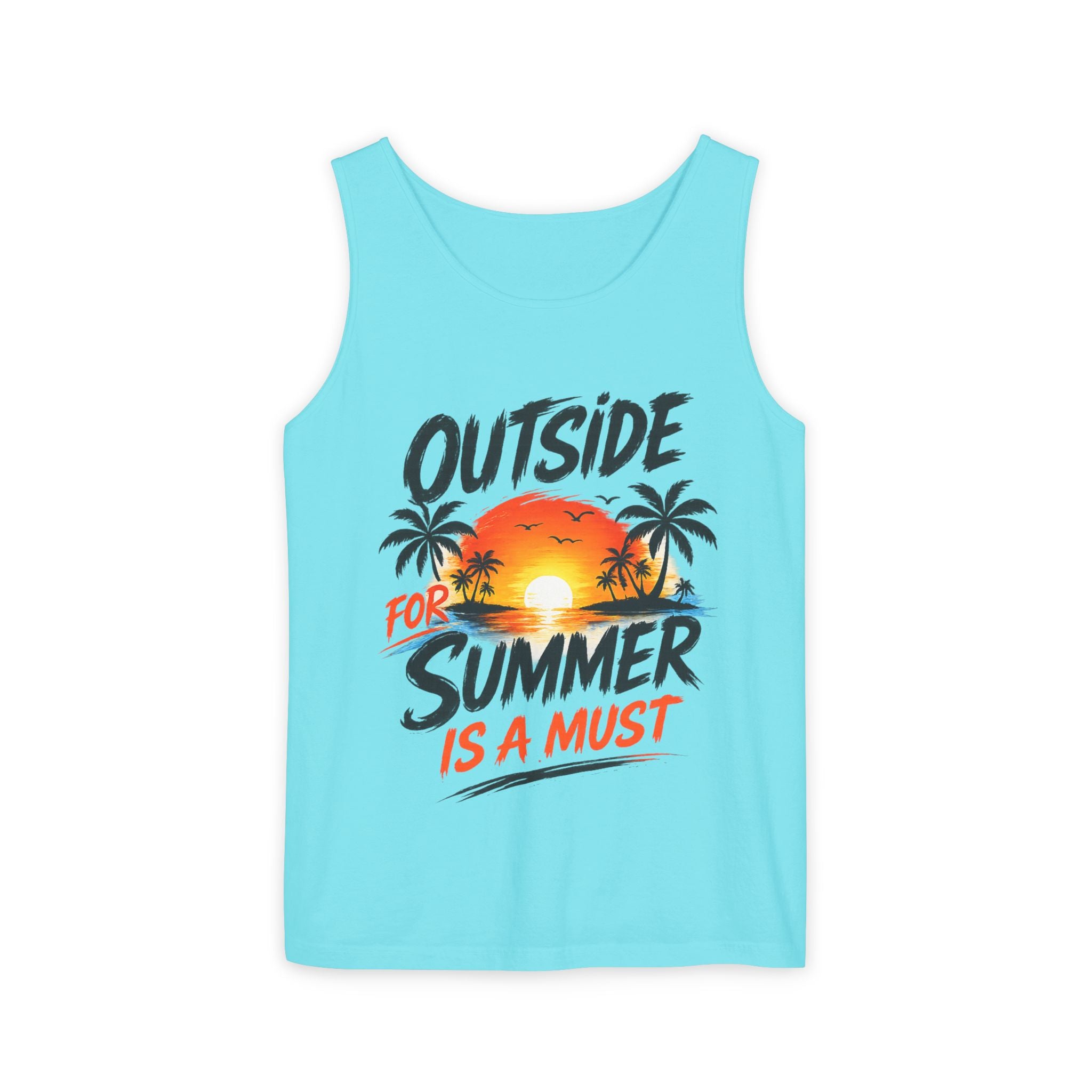 Outside For Summer Is A Must Tank Top | Official IB-KAY Merch