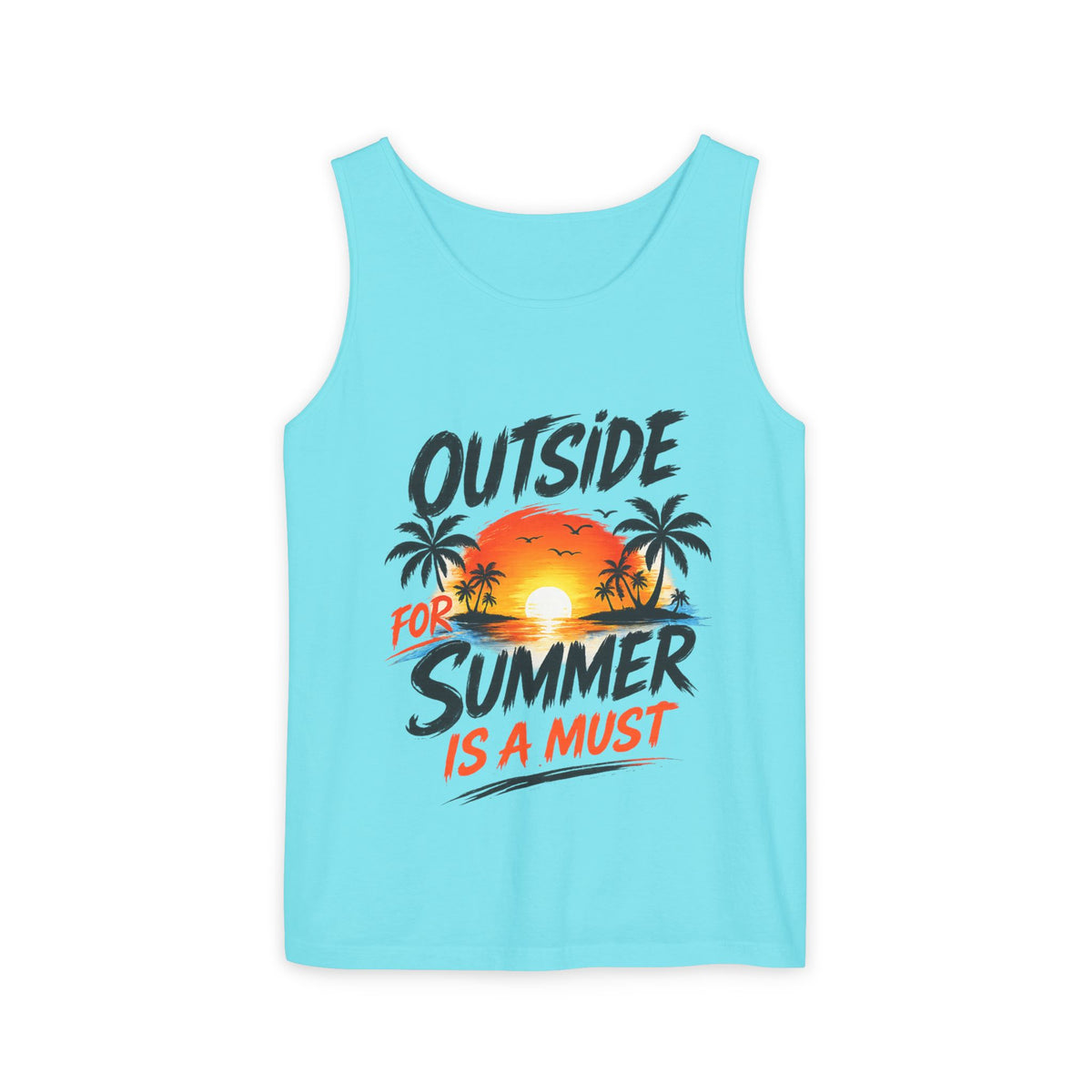 Outside For Summer Is A Must Tank Top | Official IB-KAY Merch