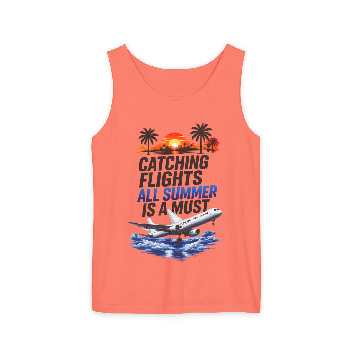 Catching Flights All Summer Tank Top | Official IB-KAY Merch