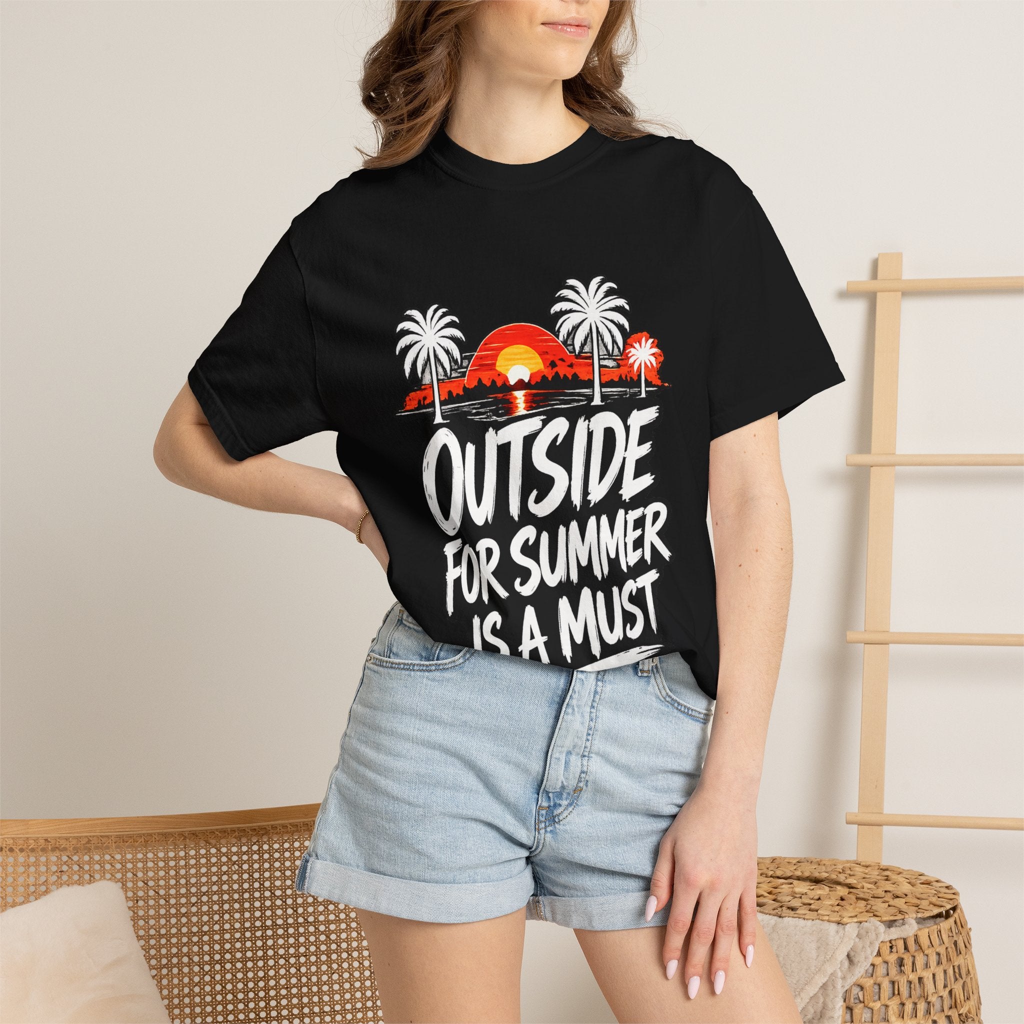 Outside For Summer Is A Must Premium T-Shirt | Official IB-KAY Merch