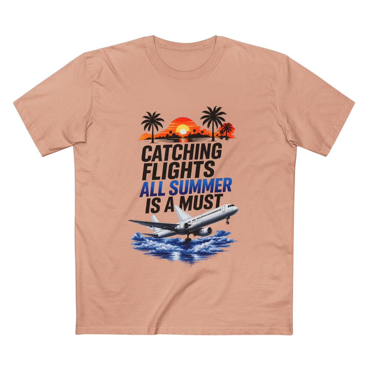 Catching Flights All Summer Is A Must Premium T-Shirt | Official IB-KAY Merch