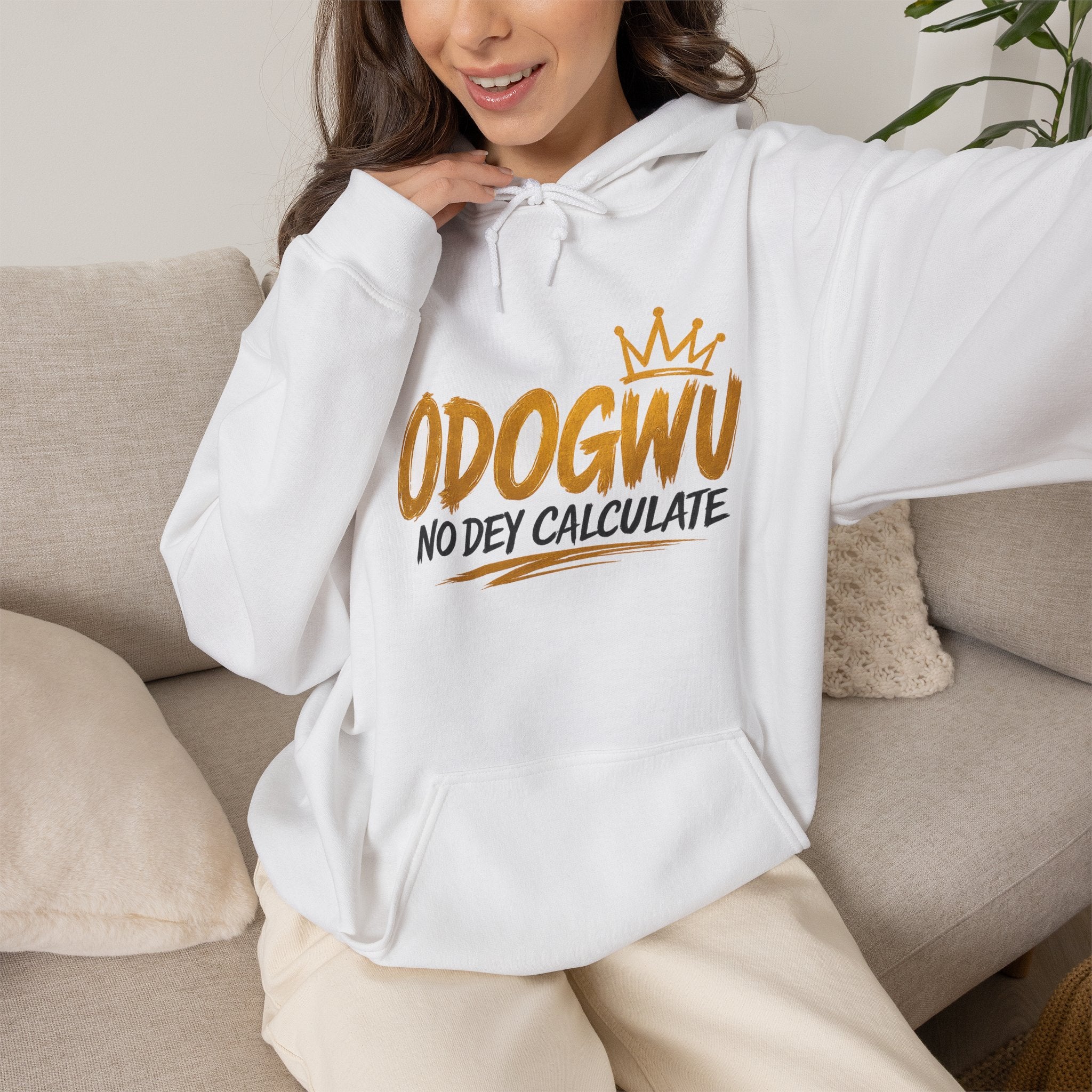 Odogwu No Dey Calculate Hoodie | Official IB-KAY Merch