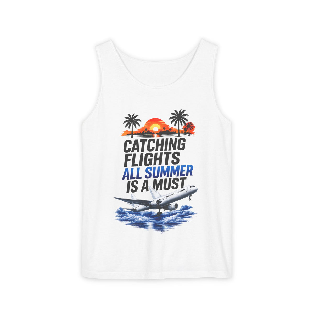 Catching Flights All Summer Tank Top | Official IB-KAY Merch