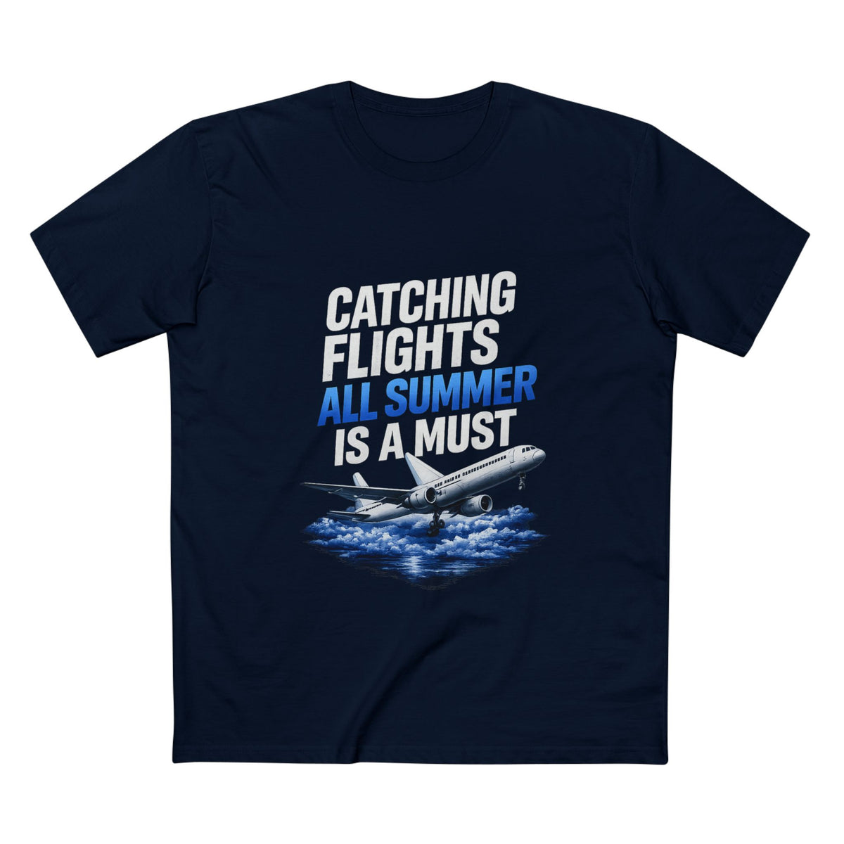 Catching Flights All Summer Is A Must Premium T-Shirt | Official IB-KAY Merch