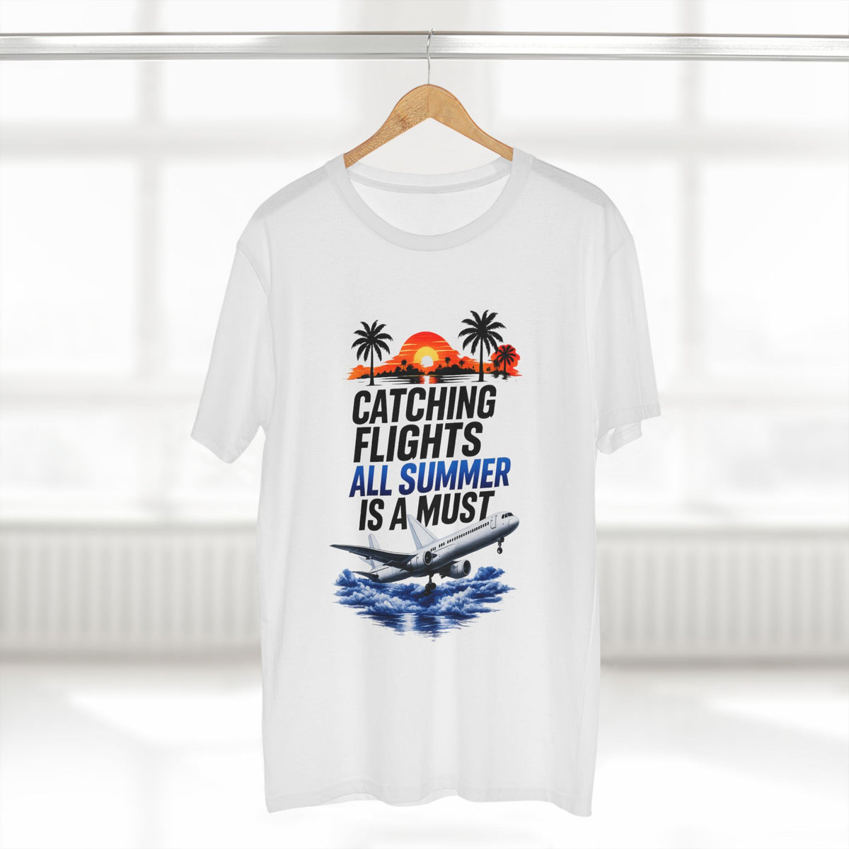 Catching Flights All Summer Is A Must Premium T-Shirt | Official IB-KAY Merch