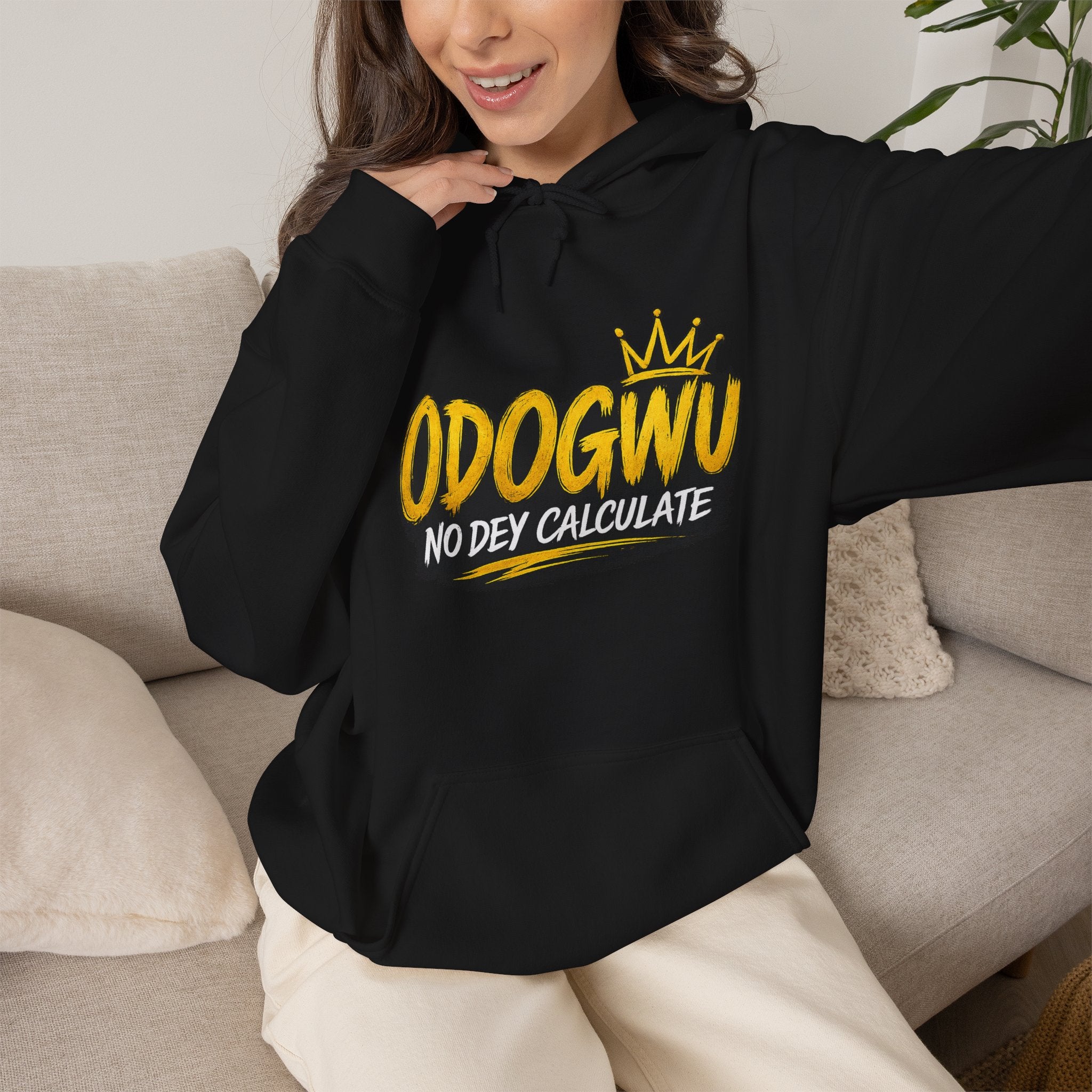 Odogwu No Dey Calculate Hoodie | Official IB-KAY Merch