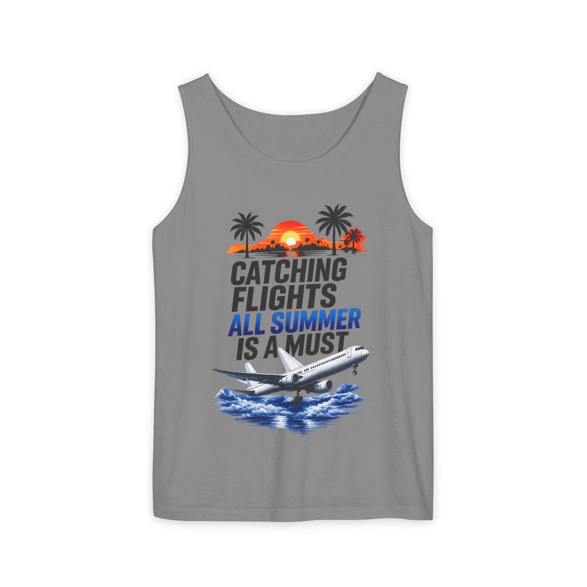 Catching Flights All Summer Tank Top | Official IB-KAY Merch
