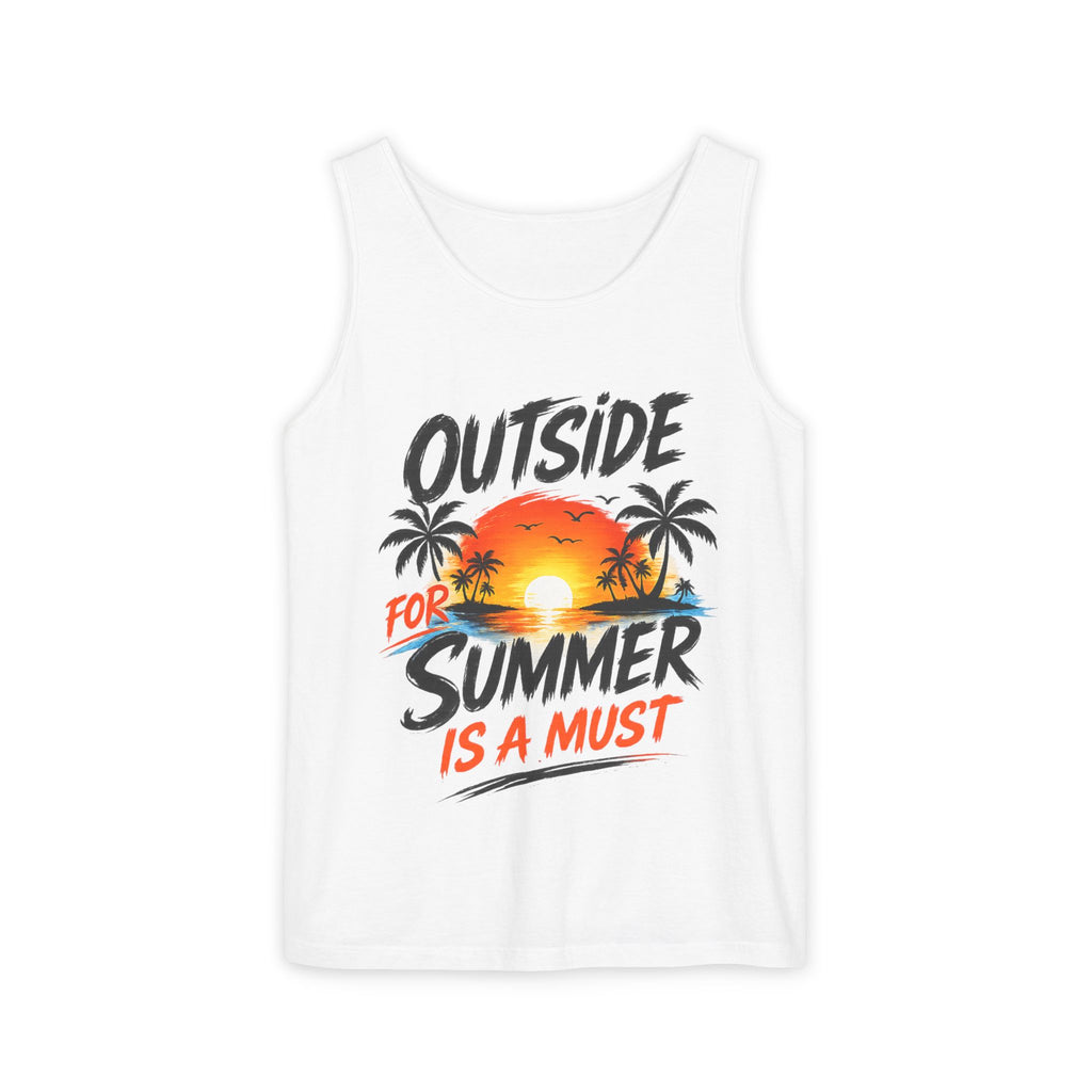 Outside For Summer Is A Must Tank Top | Official IB-KAY Merch