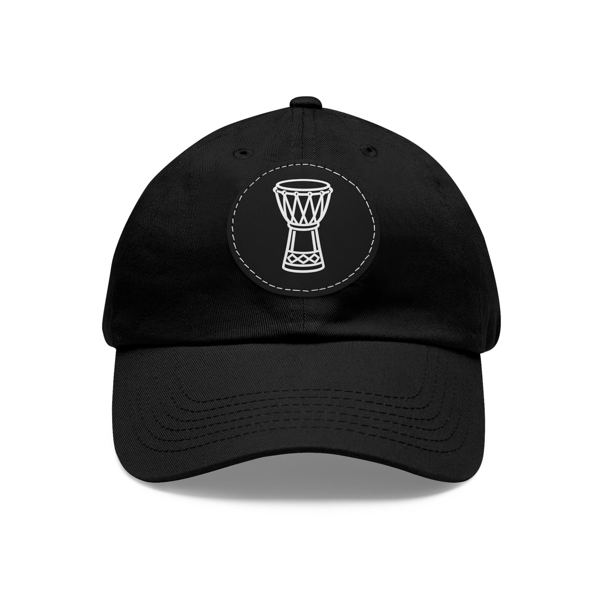 Signature Djembe Leather Patch Hat | Official IB-KAY Merch